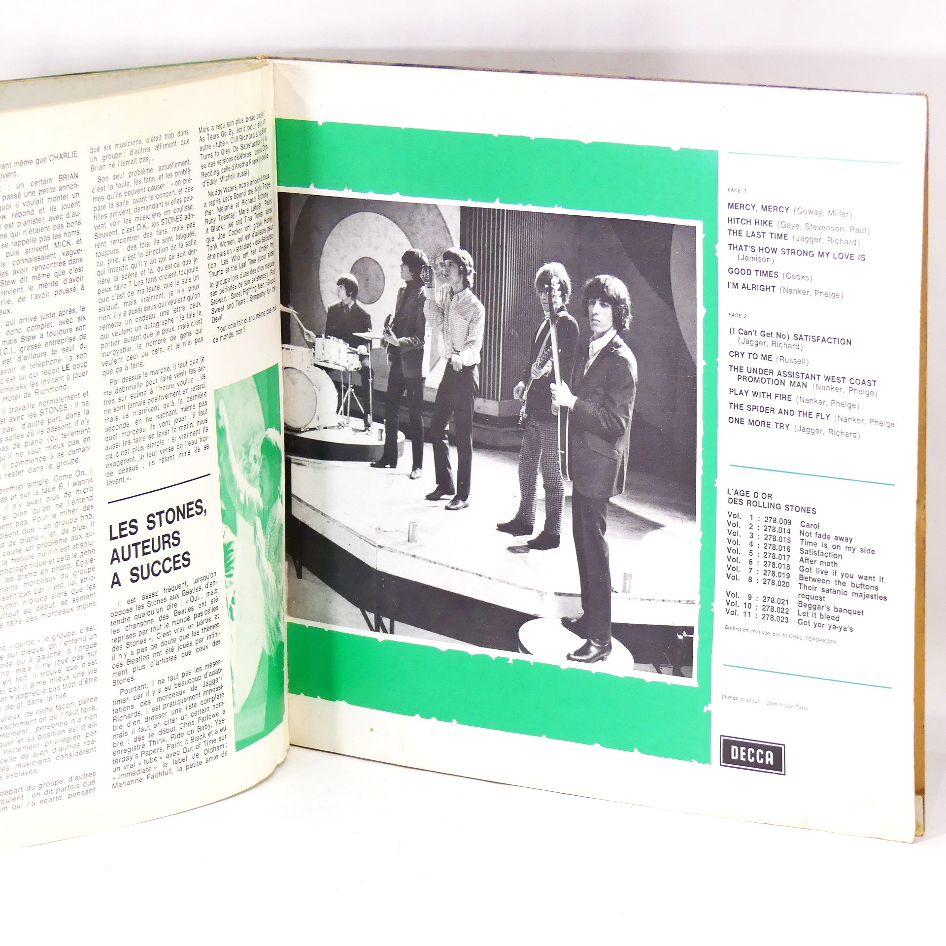 Vinyle - "L'âge d'or" - Vol 4 - des Rolling Stones - 1973  - Vue 7 - 