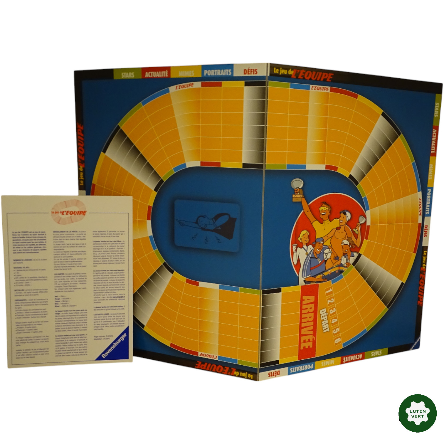 Le jeu de L’Equipe d'occasion RAVENSBURGER - Dès 8 ans | Ref 6376 - Photo 1