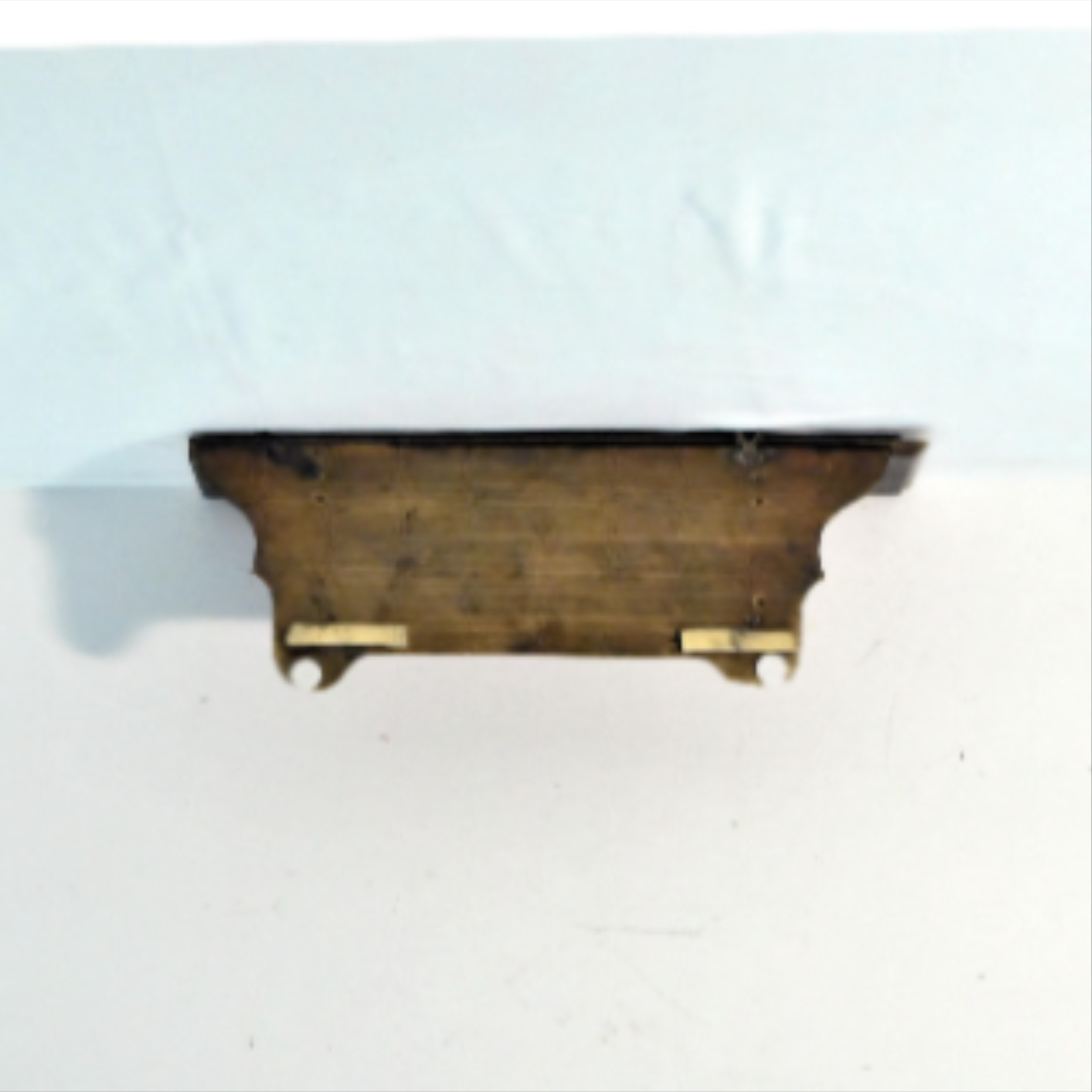 Petite Etagère Murale Incomplète - Bois Sculpté - Photo 1