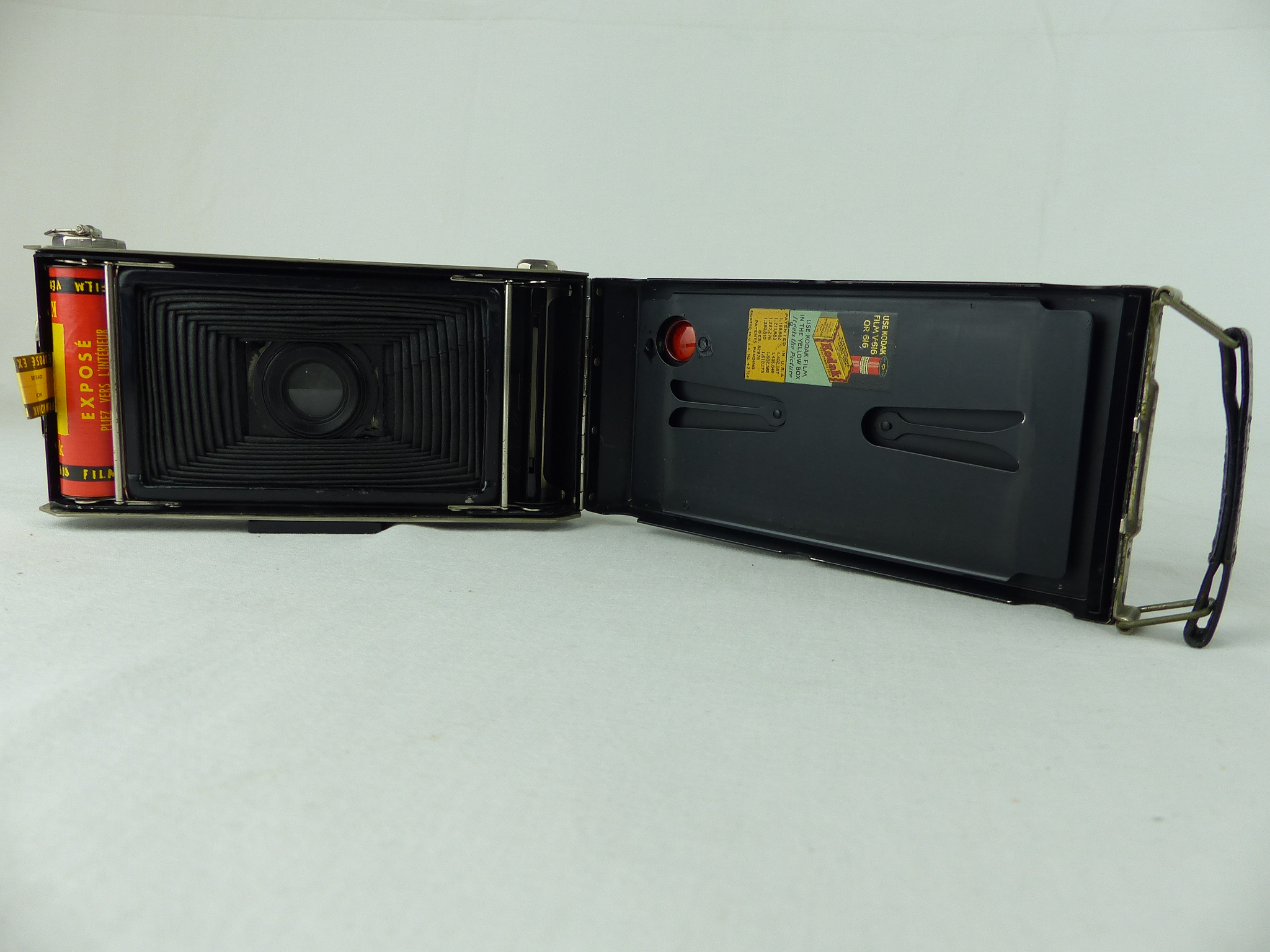 Appareil photo de collection, Eastman Kodak Six-16, avec pellicule Verichrome 616 (1935) - Très bon état - Photo 3