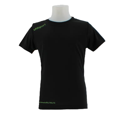 T-shirt noir et vert fluo - Garçon - Uhlsport - Taille 8 ans - Photo 0