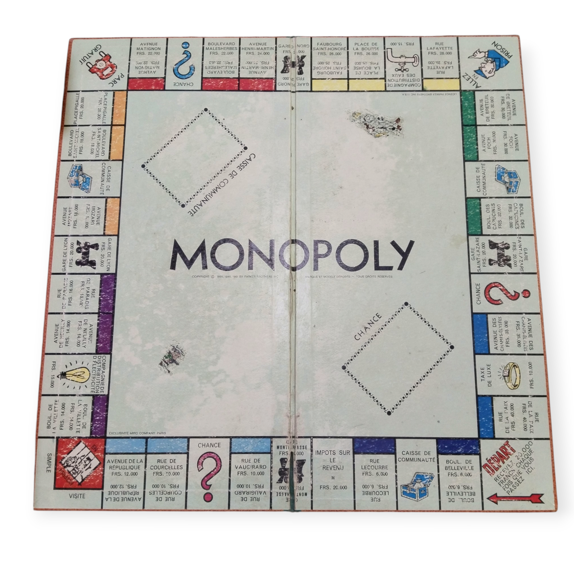 Voir photo 4 de Jeu Monopoly ancien Jeu Monopoly ancien État correct - Vue 4 -