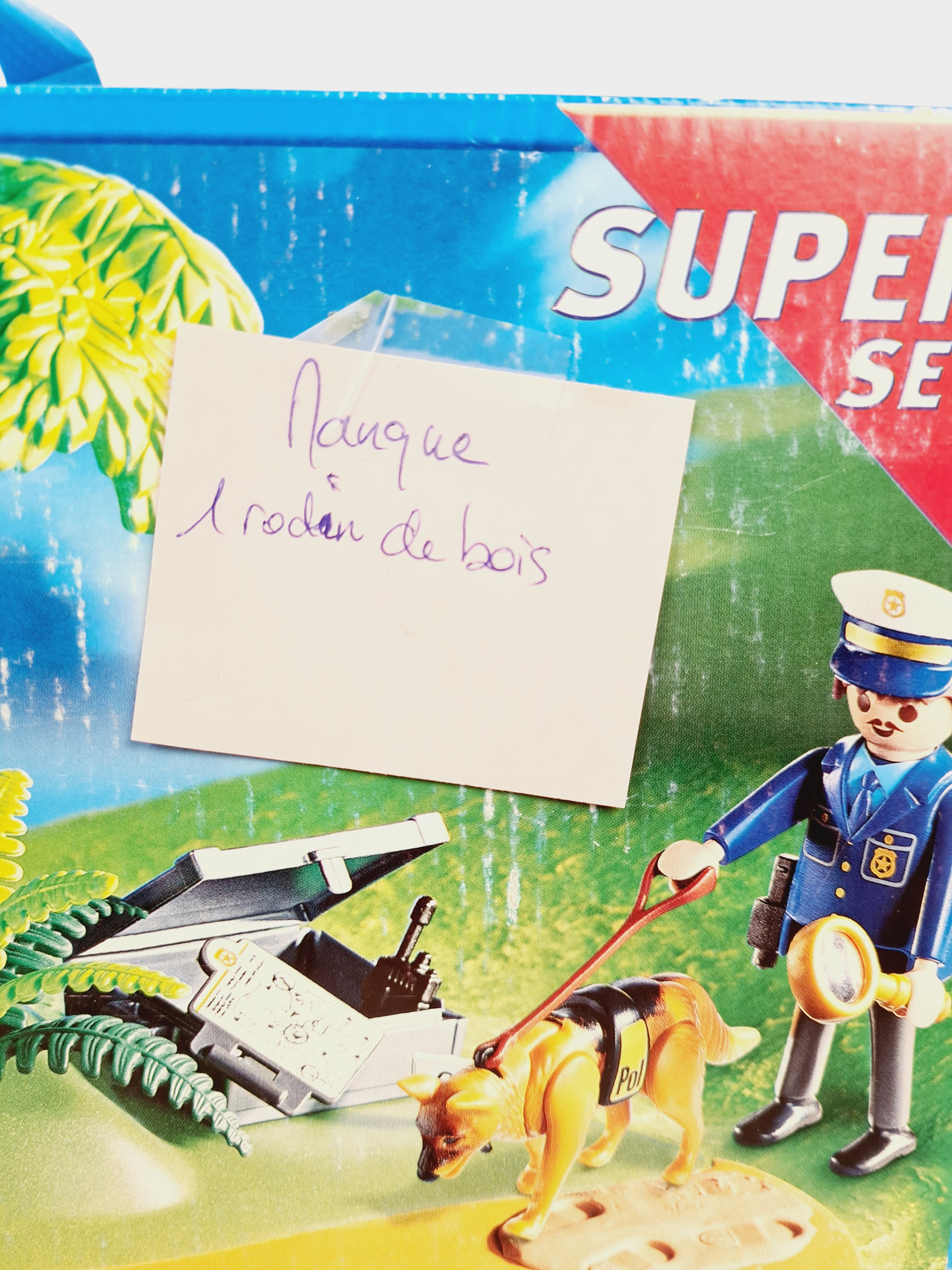 Playmobil - PLAYMOBIL 3136 Superset Policier & voleur - 4 ans + Bon état - Vue 5 - 