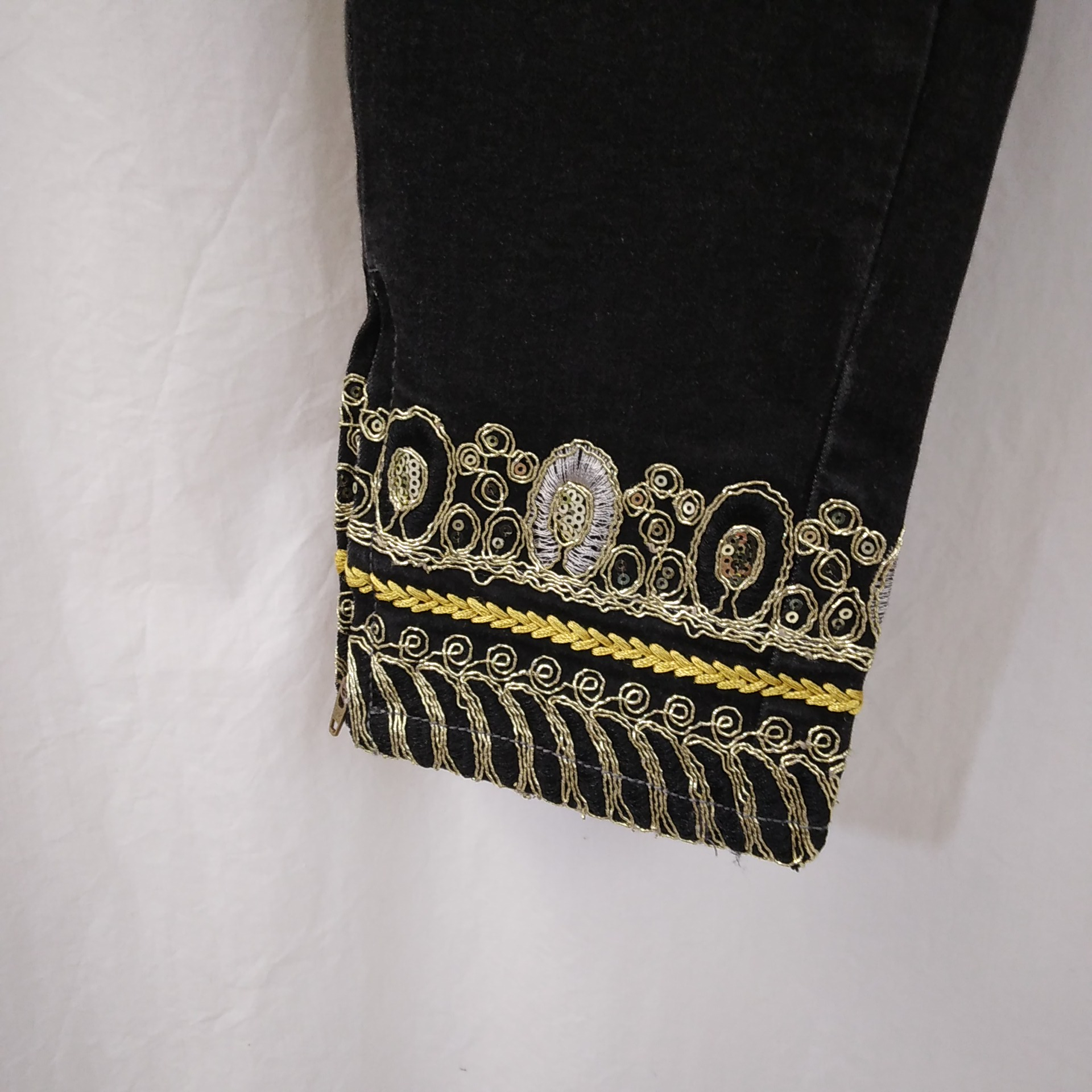 Jeans customisé, Desigual - 38 Comme neuf - Vue 5 - 