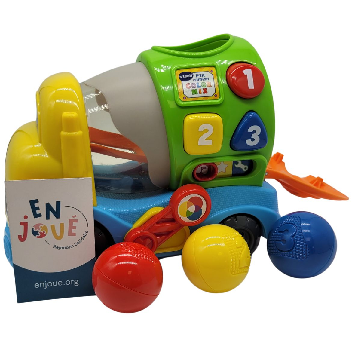 Vtech p'tit camion color mix des 12 mois. Très bon état - Vue 2 - 