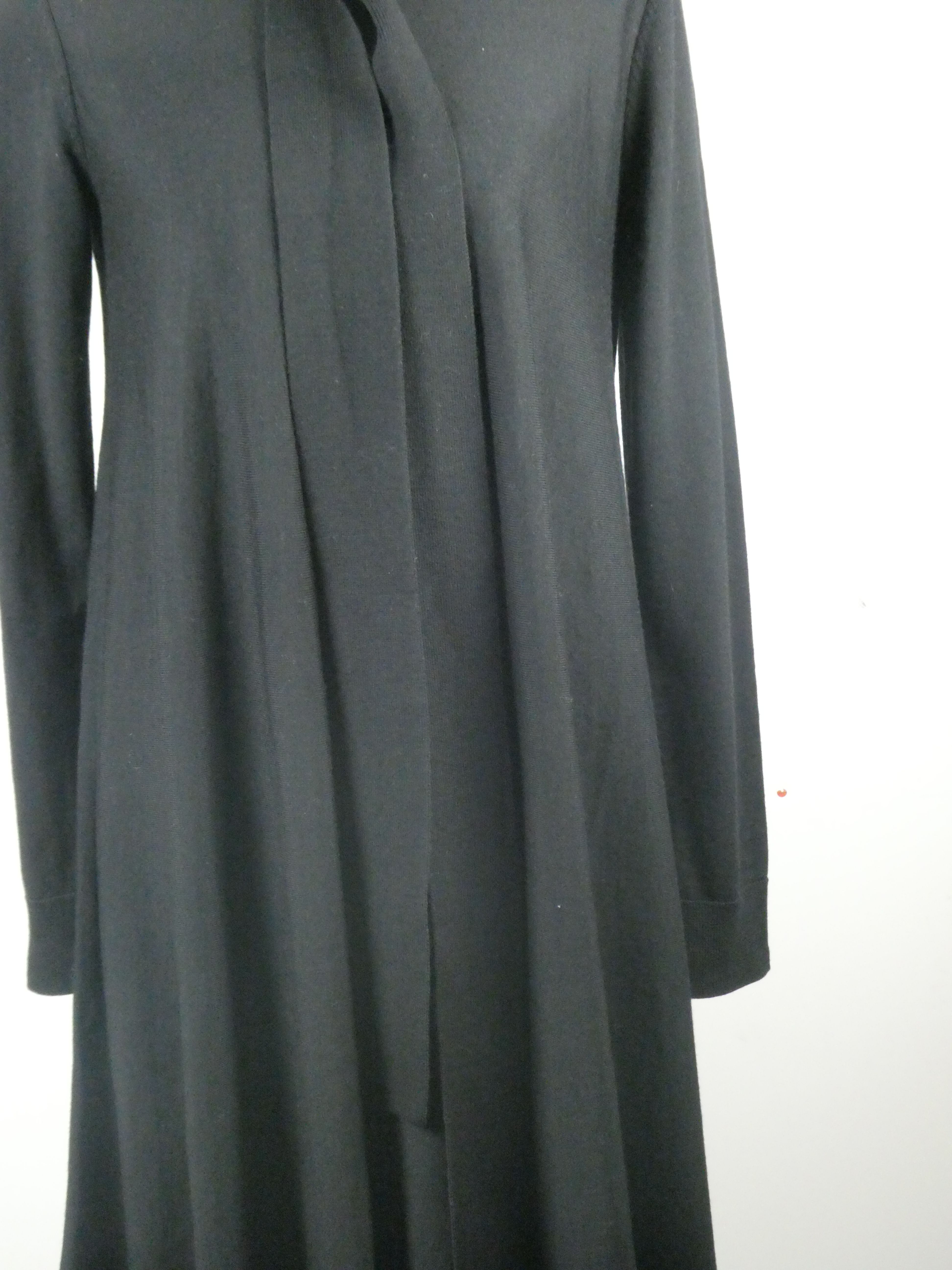 COS robe blouson manches longues encolure rond en laine - Taille S - Photo 10