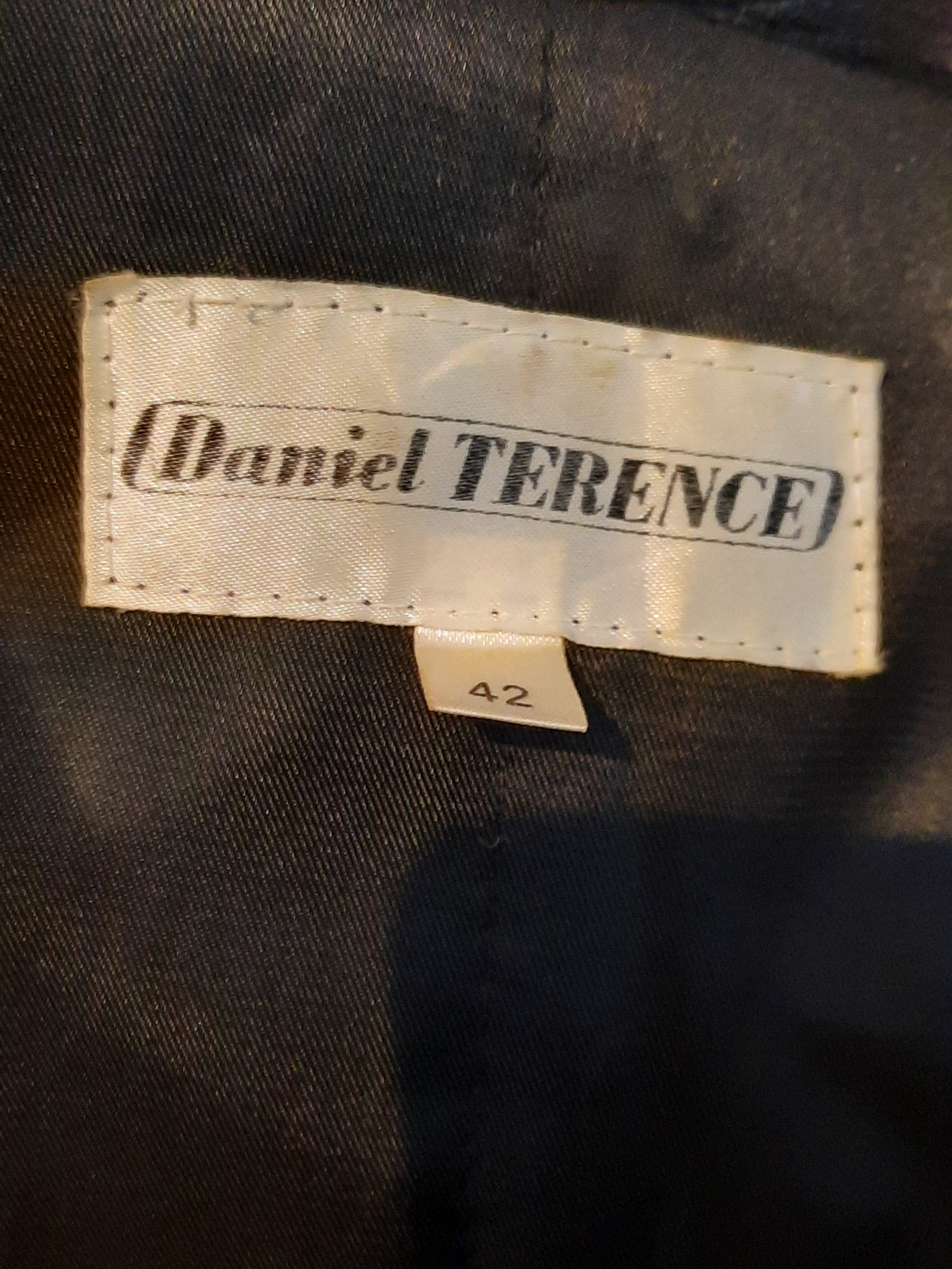 Manteau 3/4 en cuir d'agneau véritable De Daniel Terence Bon état - Vue 3 - 