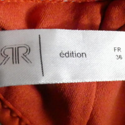 Haut de maillot de bain fauve uni avec franges au centre - Femme - La redoute édition - Taille 36 - Photo 4