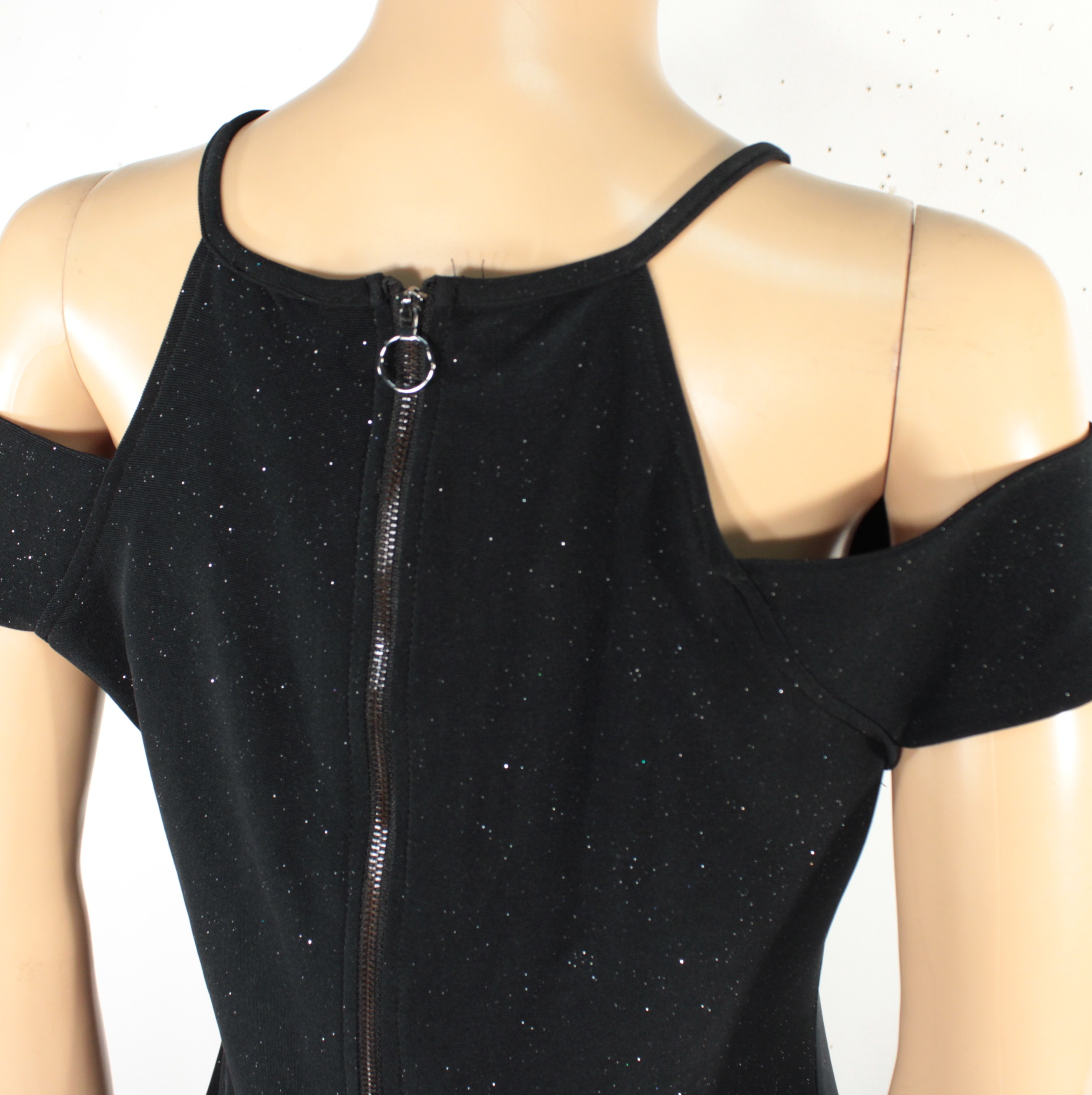 Robe Femme Noire IN VOGUE PARIS Taille Estimée M  - Vue 3 - 