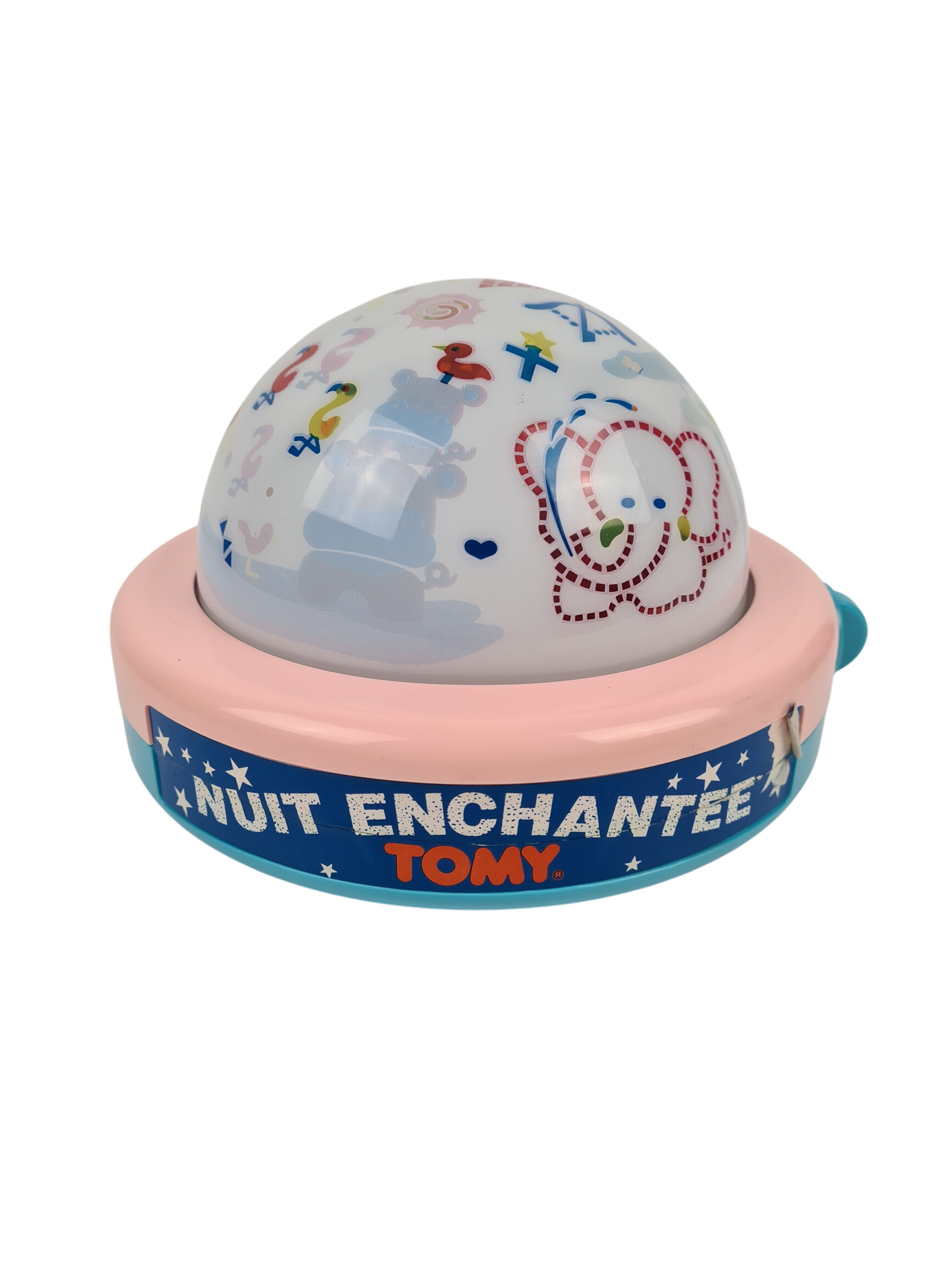Premier Age - Veilleuse et boite à musique vintage - Nuit enchantée Tomy Bon état -  reconditionné disponible sur Label Emmaüs