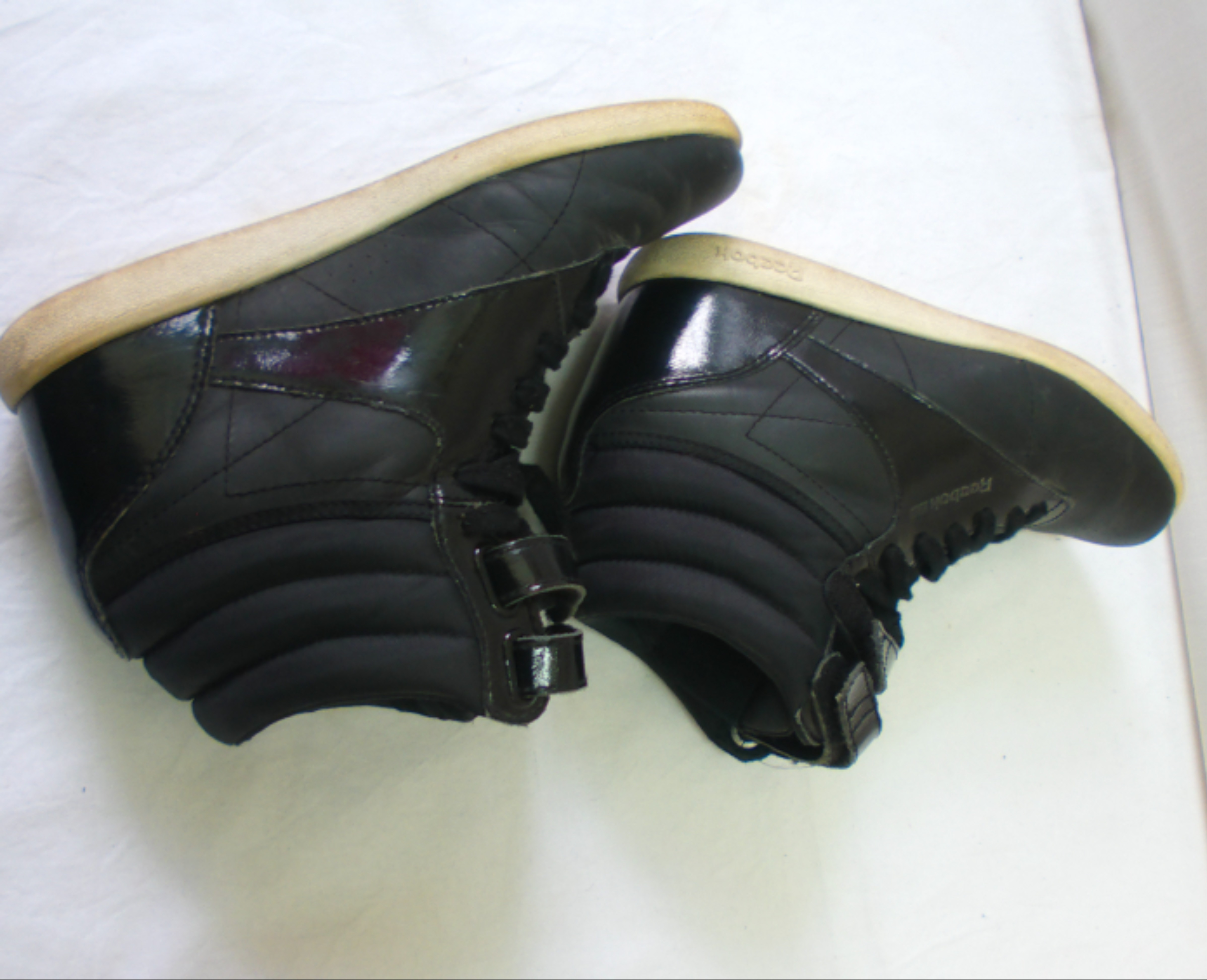 Paire de baskets REEBOK, noir, pointure 37 Bon état - Vue 8 - 
