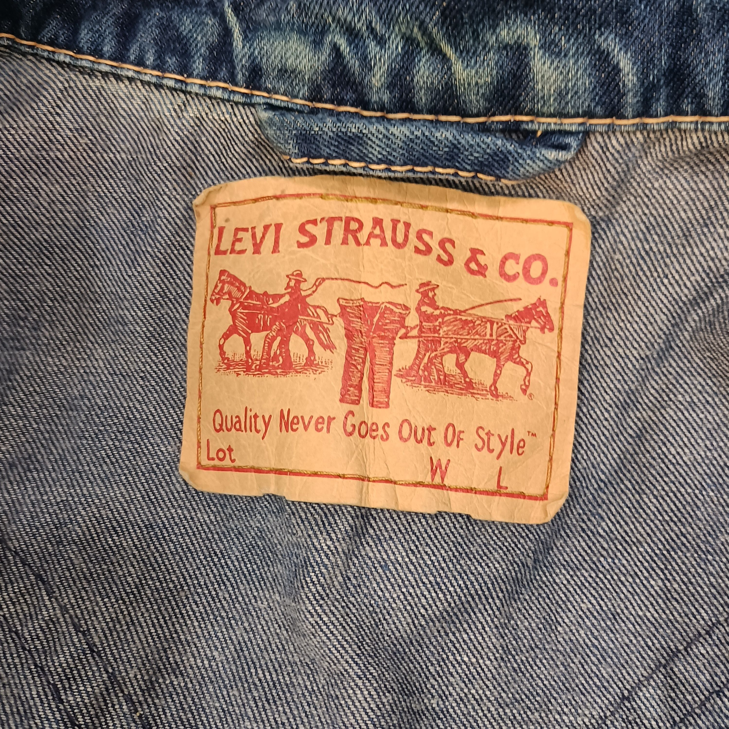 Veste en jean homme - Levi Strauss & Co. - Taille XL - Photo 11