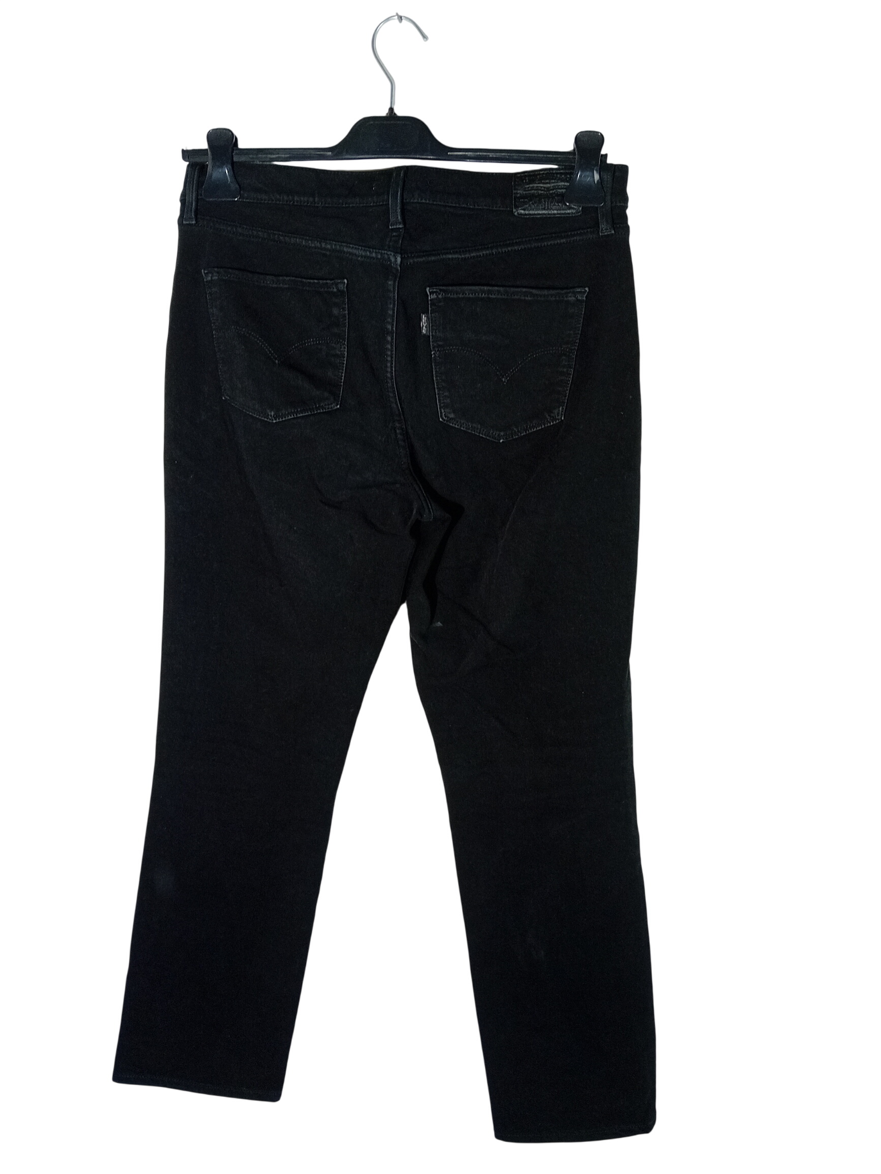 Voir photo 2 de Jean Noir Levi's 314 Shaping Straight W31 (T3917) Jean Noir Levi's 314 Shaping Straight W31 (T3917) - Vue 2 -
