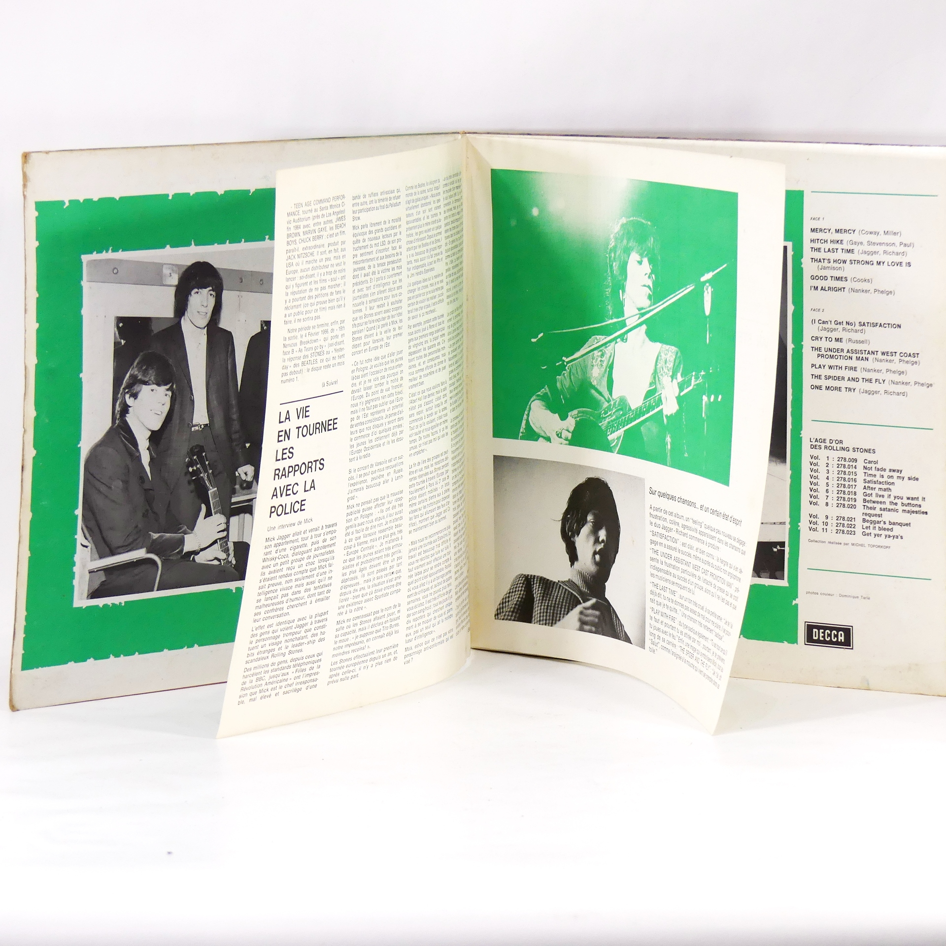 Vinyle - "L'âge d'or" - Vol 4 - des Rolling Stones - 1973  - Vue 6 - 