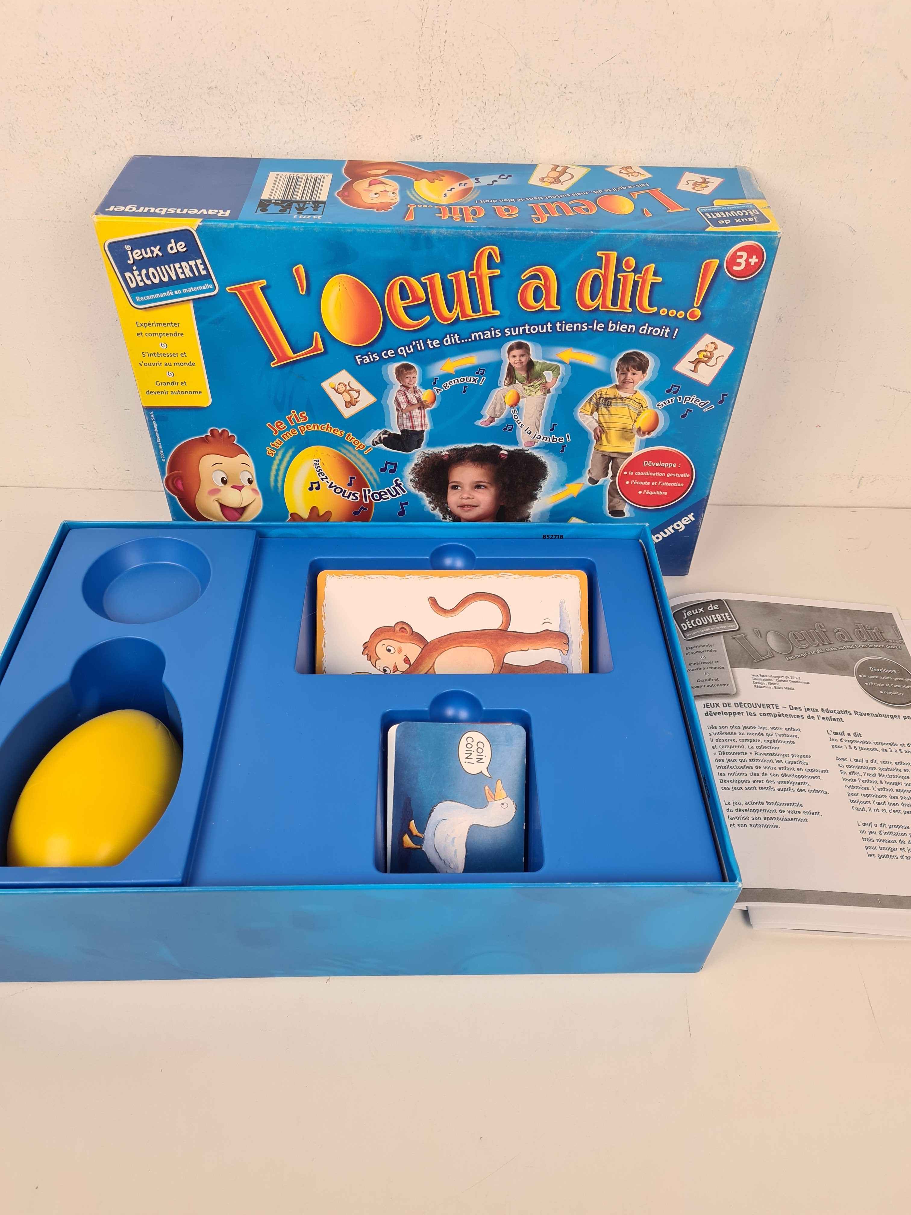 Jeu éducatif - L'œuf a dit ...! - Ravensburger - 3 ans+ - Photo 1