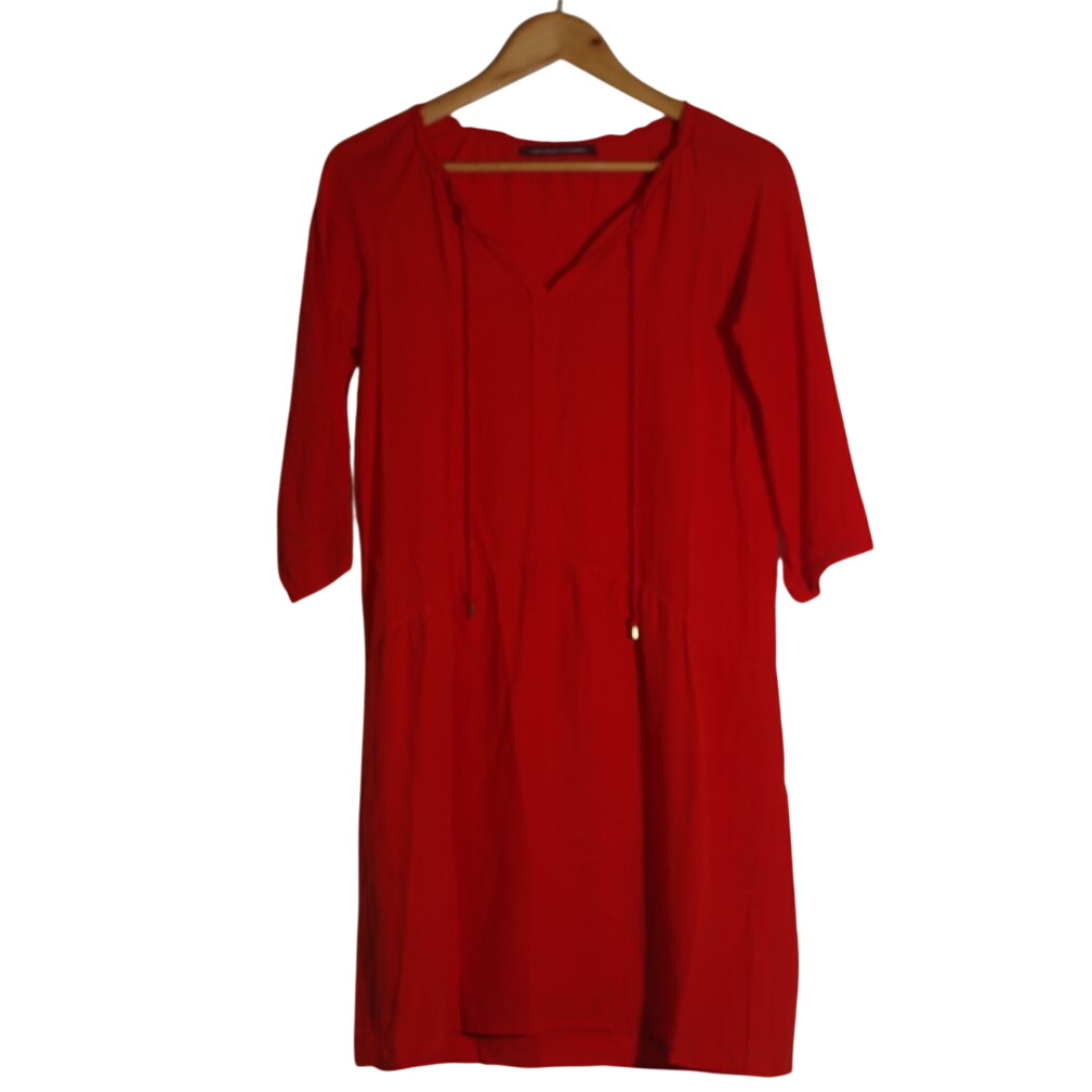 ❤️ Robe Comptoir des Cotonniers - T34 - Rouge Doublée ❤️ Intemporelle & Élégante - Photo 0