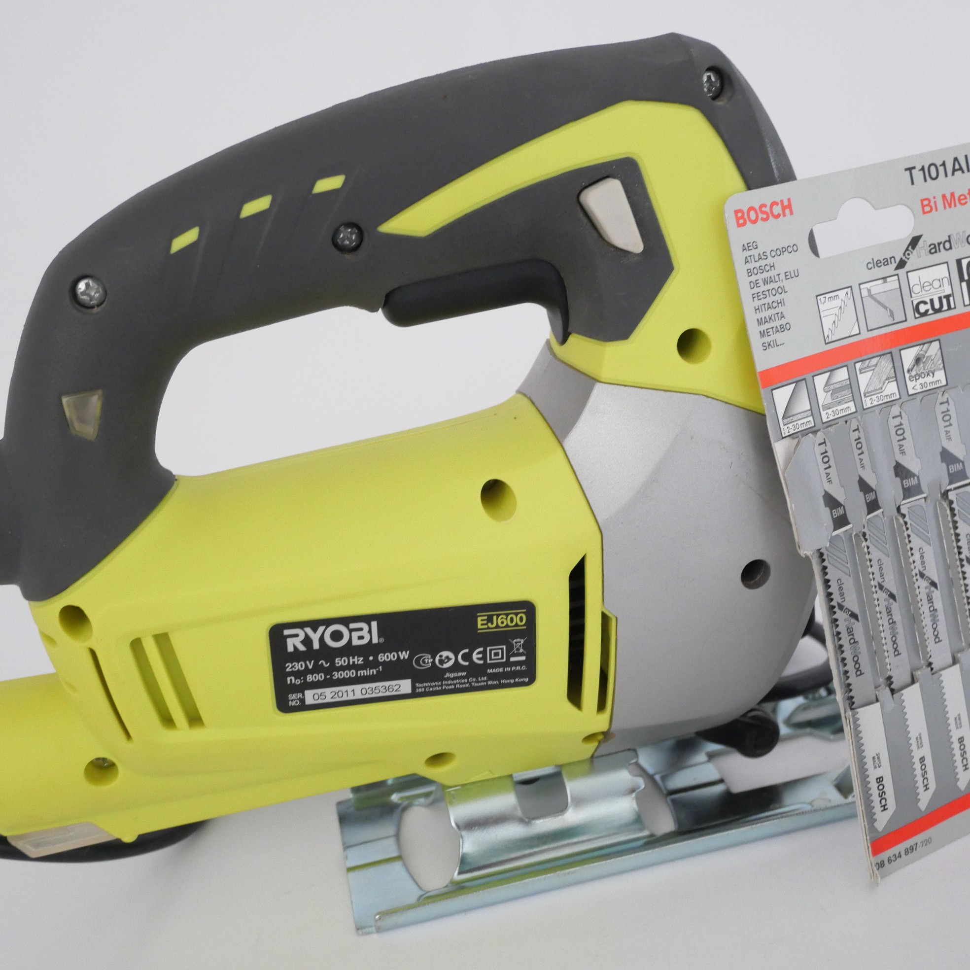 Voir photo 3 de Scie Sauteuse RYOBI EJ600 Scie Sauteuse RYOBI EJ600 Très bon état - Vue 3 -