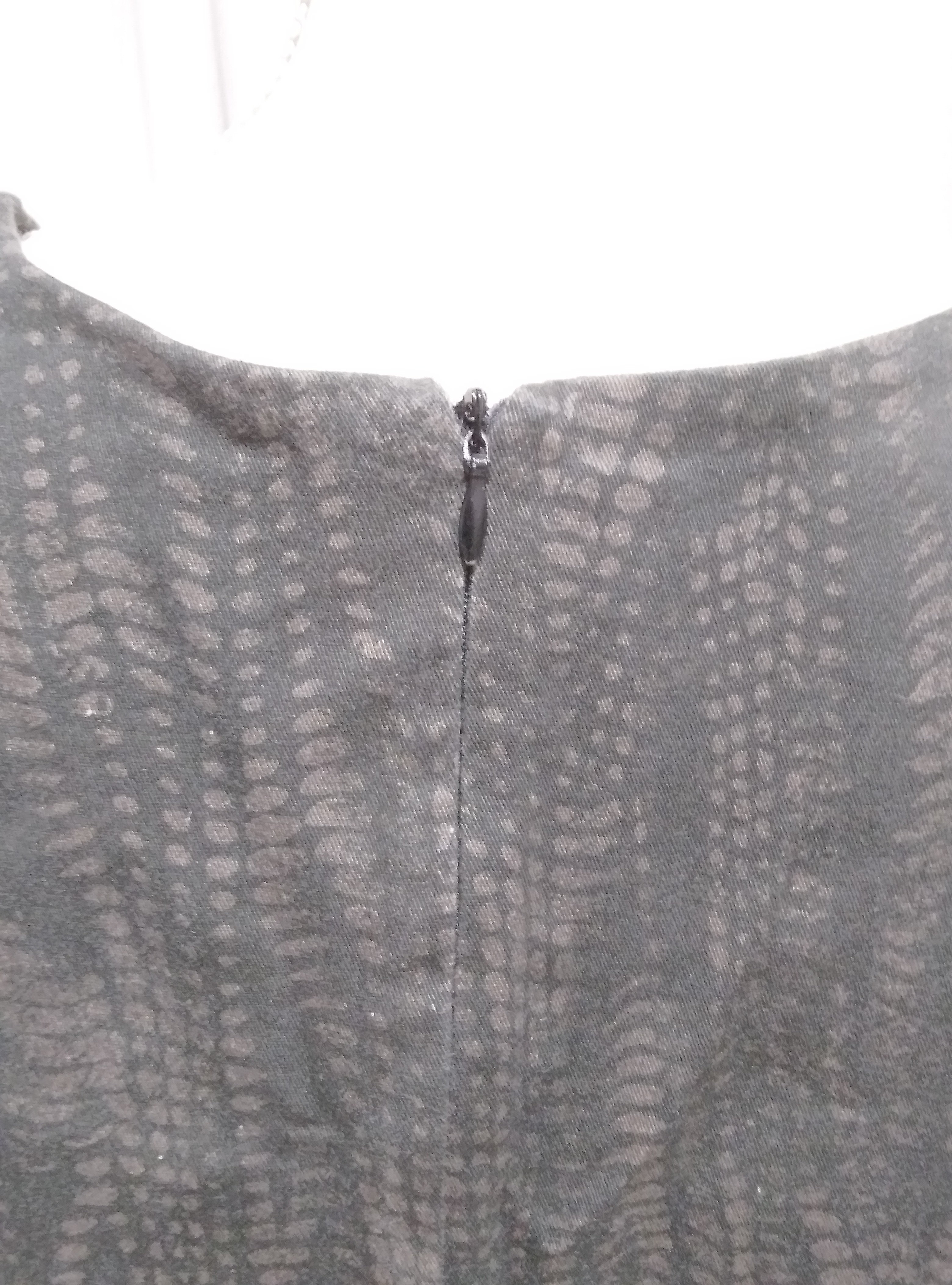 Robe sans manches imprimé "Iguane", Paul Brial - 4  - Vue 6 - 