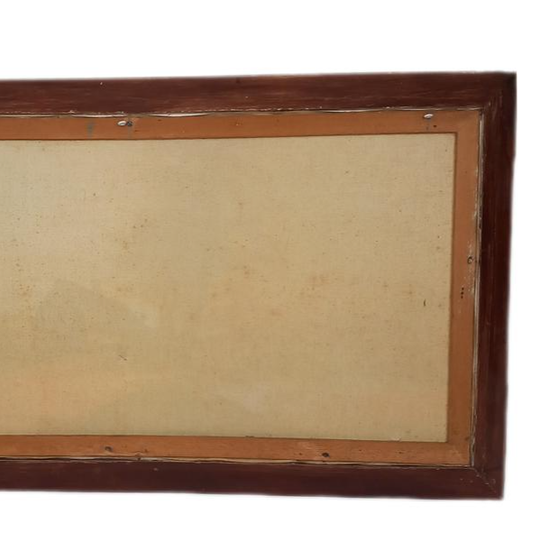 Tableau Estimation Peinture A L'huile Signe Lucas France - État correct - Photo 6