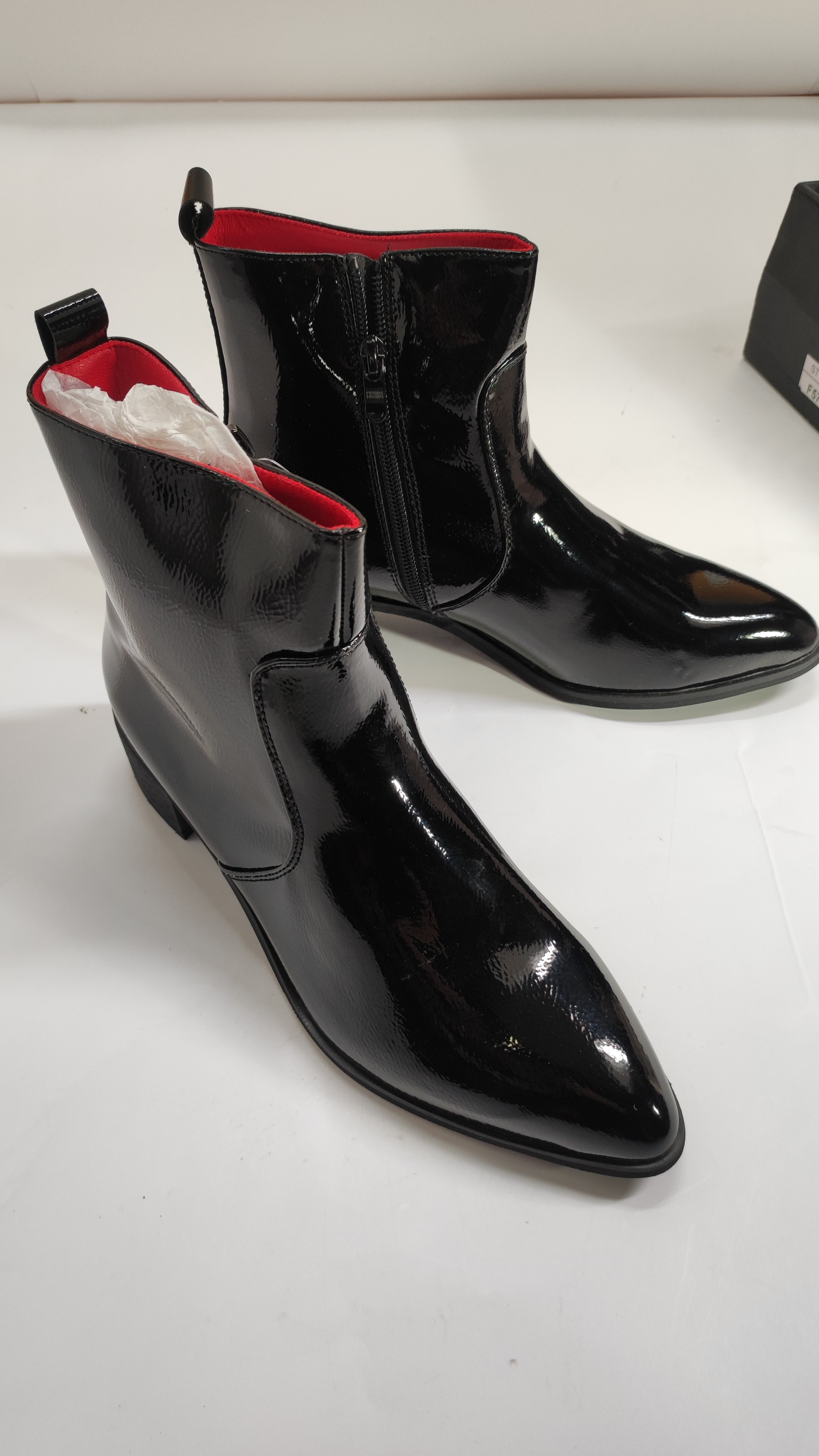 Bottines noires vernies T40 neuves - Photo 3