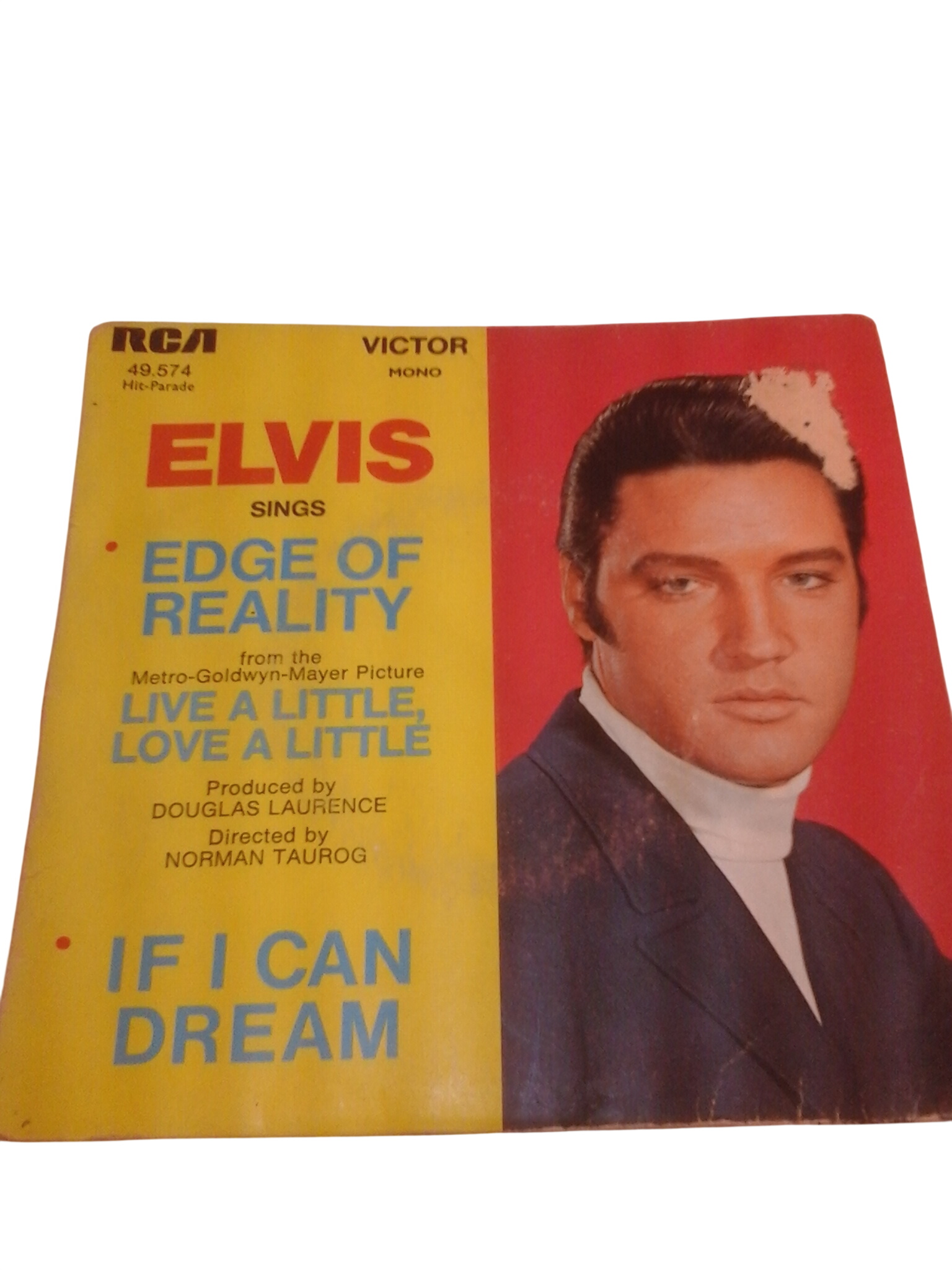 Disque 45T Elvis Presley 45T - ELVIS PRESLEY-If I Can Dream-Picture Sleeve Only-RCA VICTOR #47-9670-Rockabilly Bon état -  reconditionné disponible sur Label Emmaüs