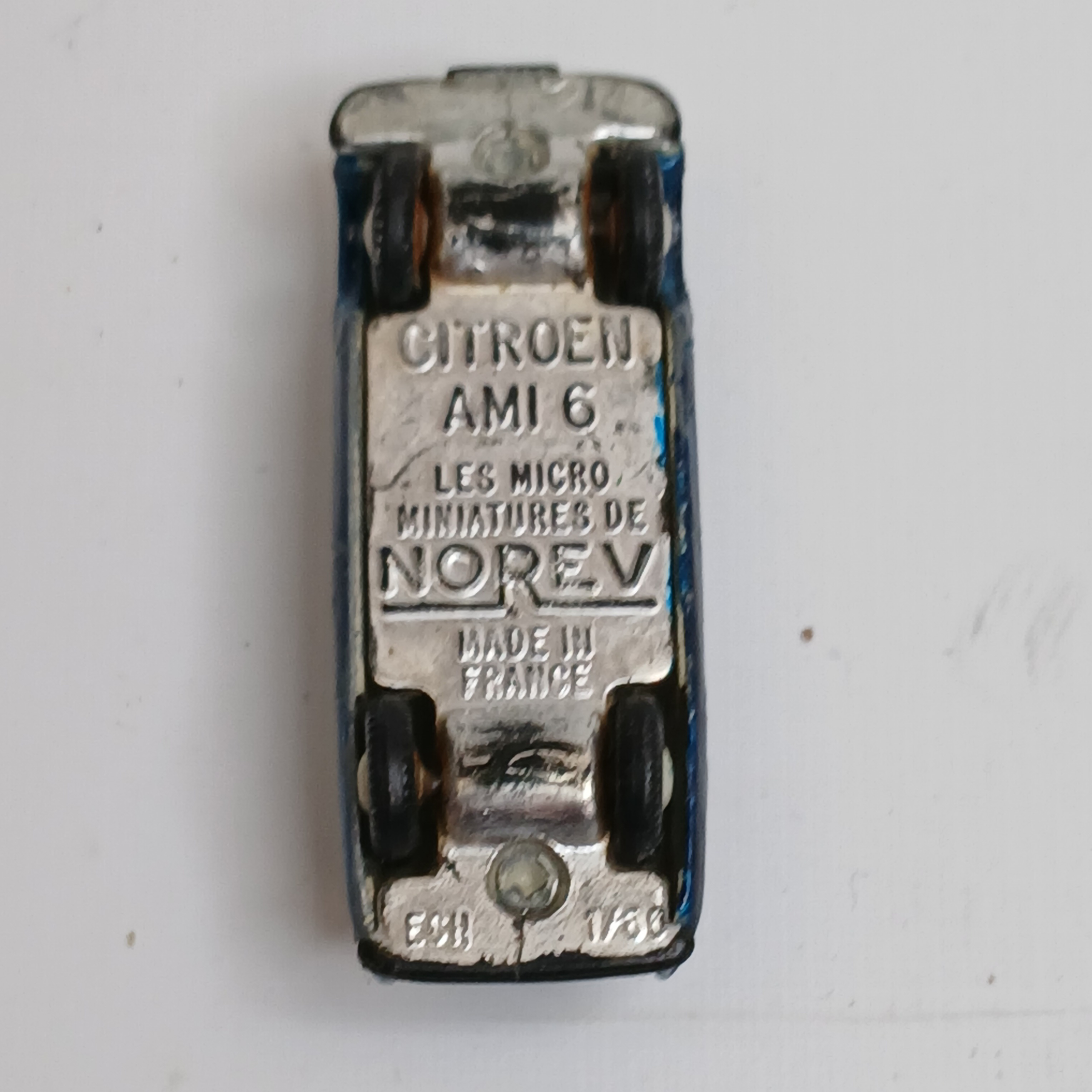 Micro miniature Citroyen AMI 6 NOREV Ech 1/86 État correct - Vue 5 - 