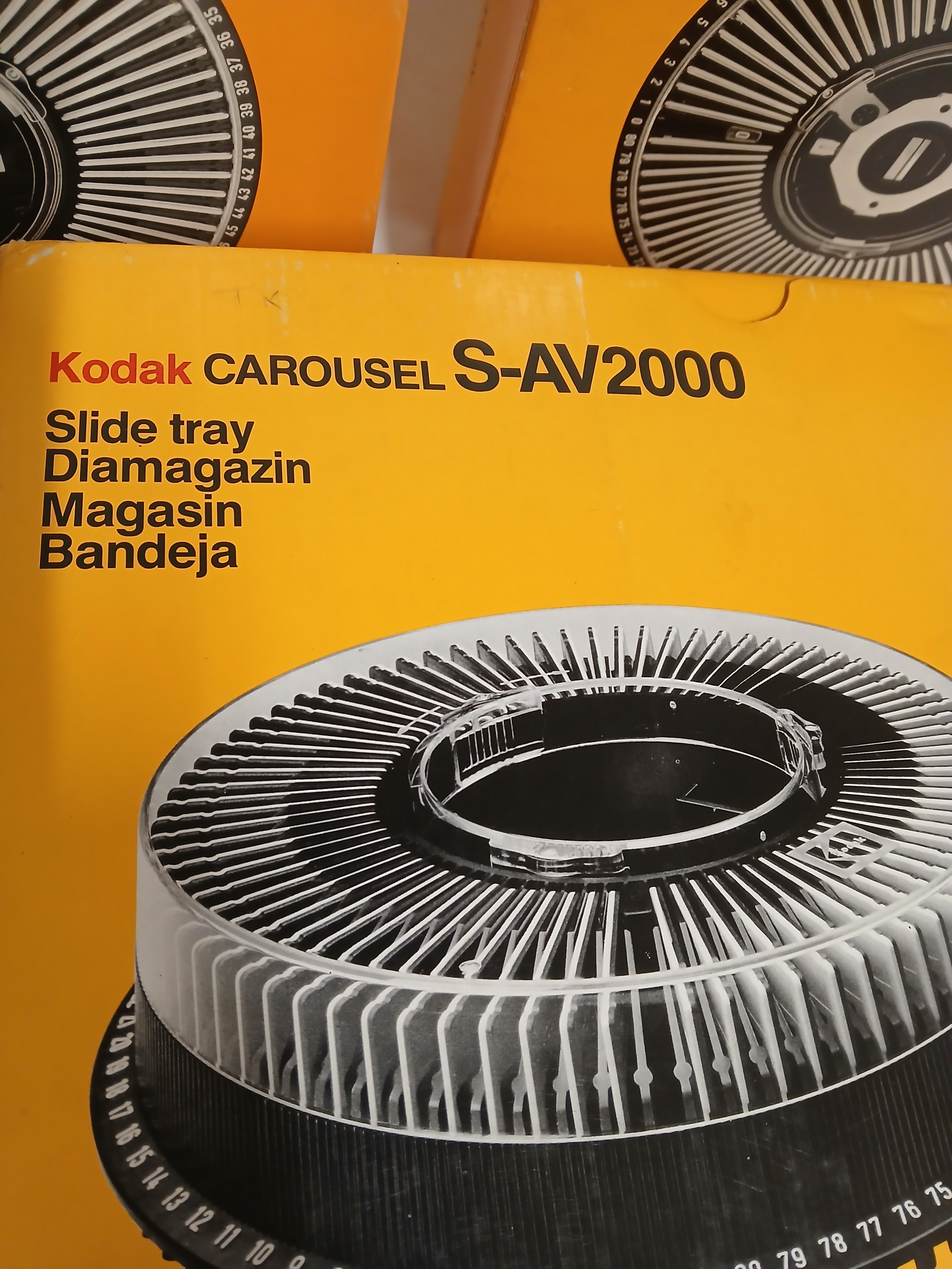 Lot de carrousel pour diapositives Kodak - Très bon état - Photo 2