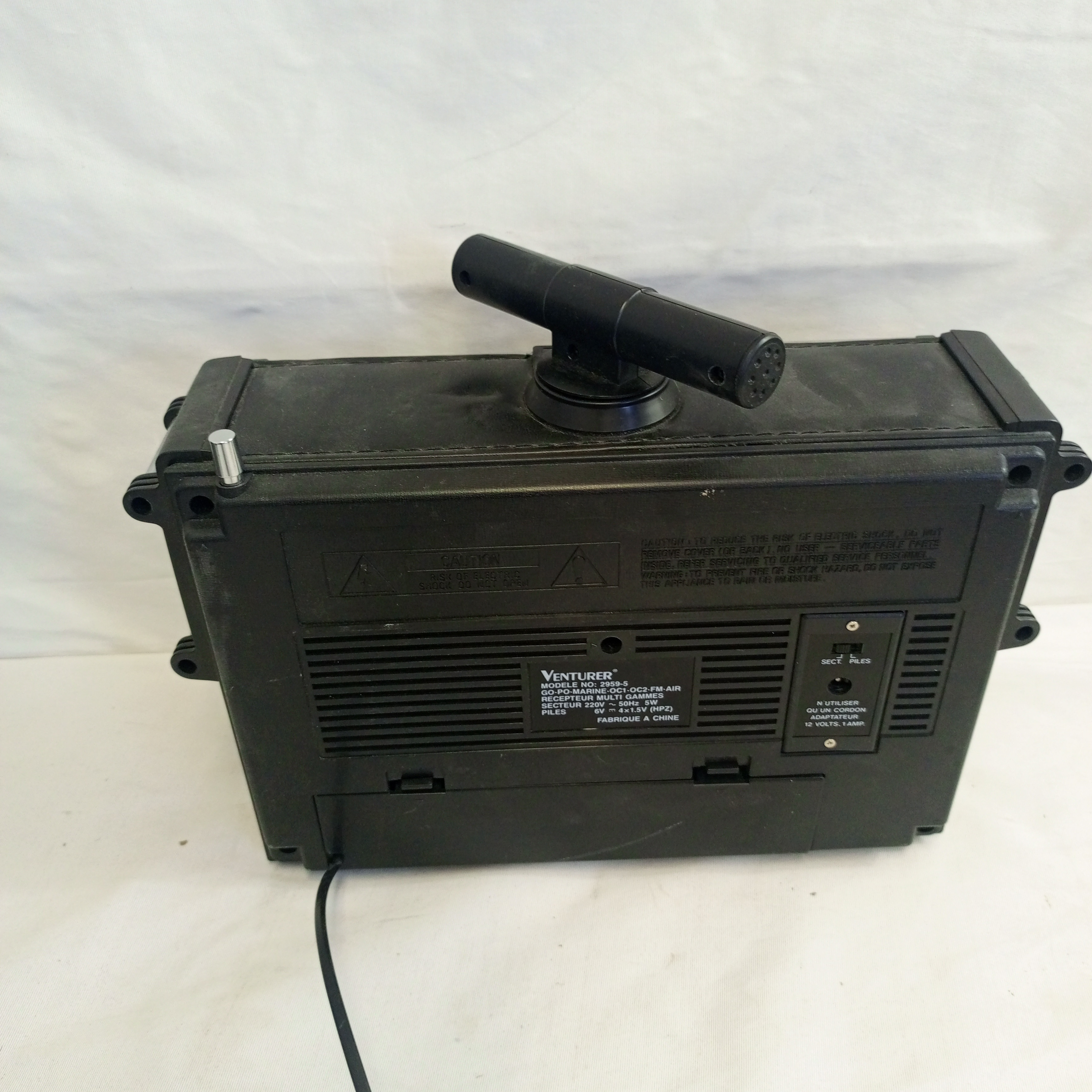 Vintage Multiband Venturer 2959-5 Radio État correct - Vue 9 - 