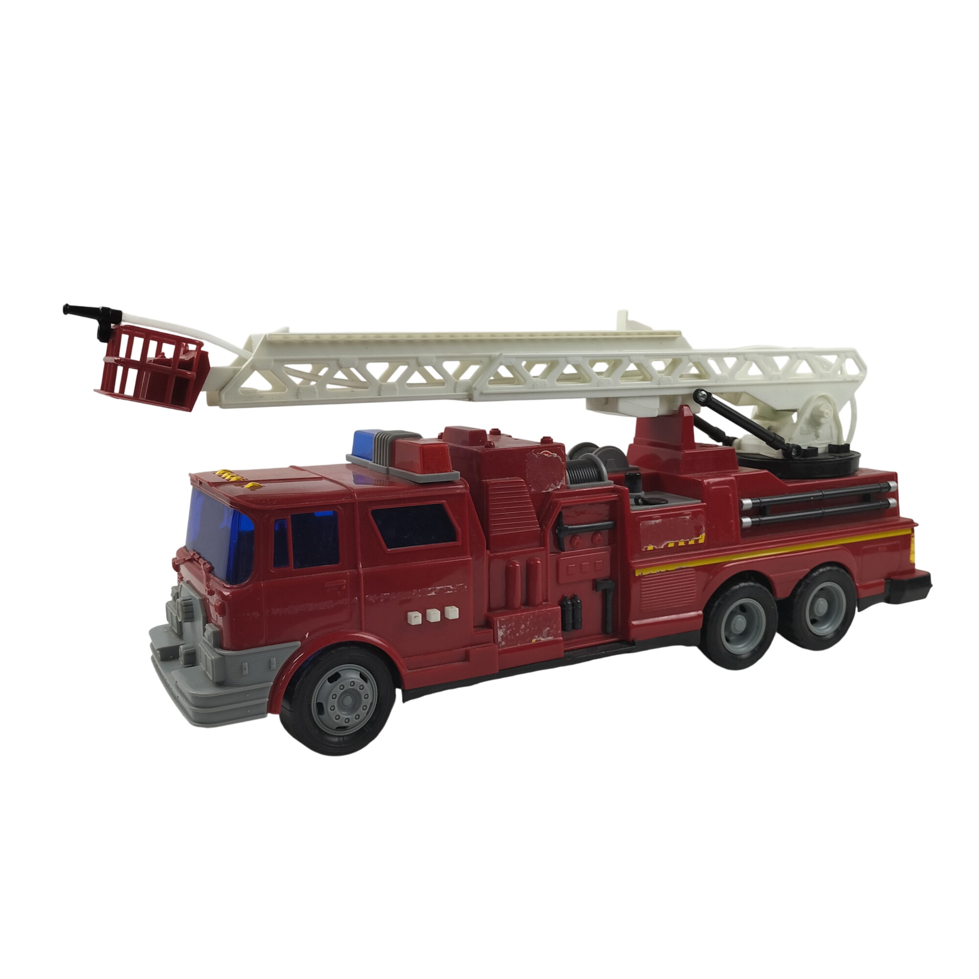 Jouet camion de pompier miniature décoratif (testé non fonctionnel)  -  reconditionné disponible sur Label Emmaüs