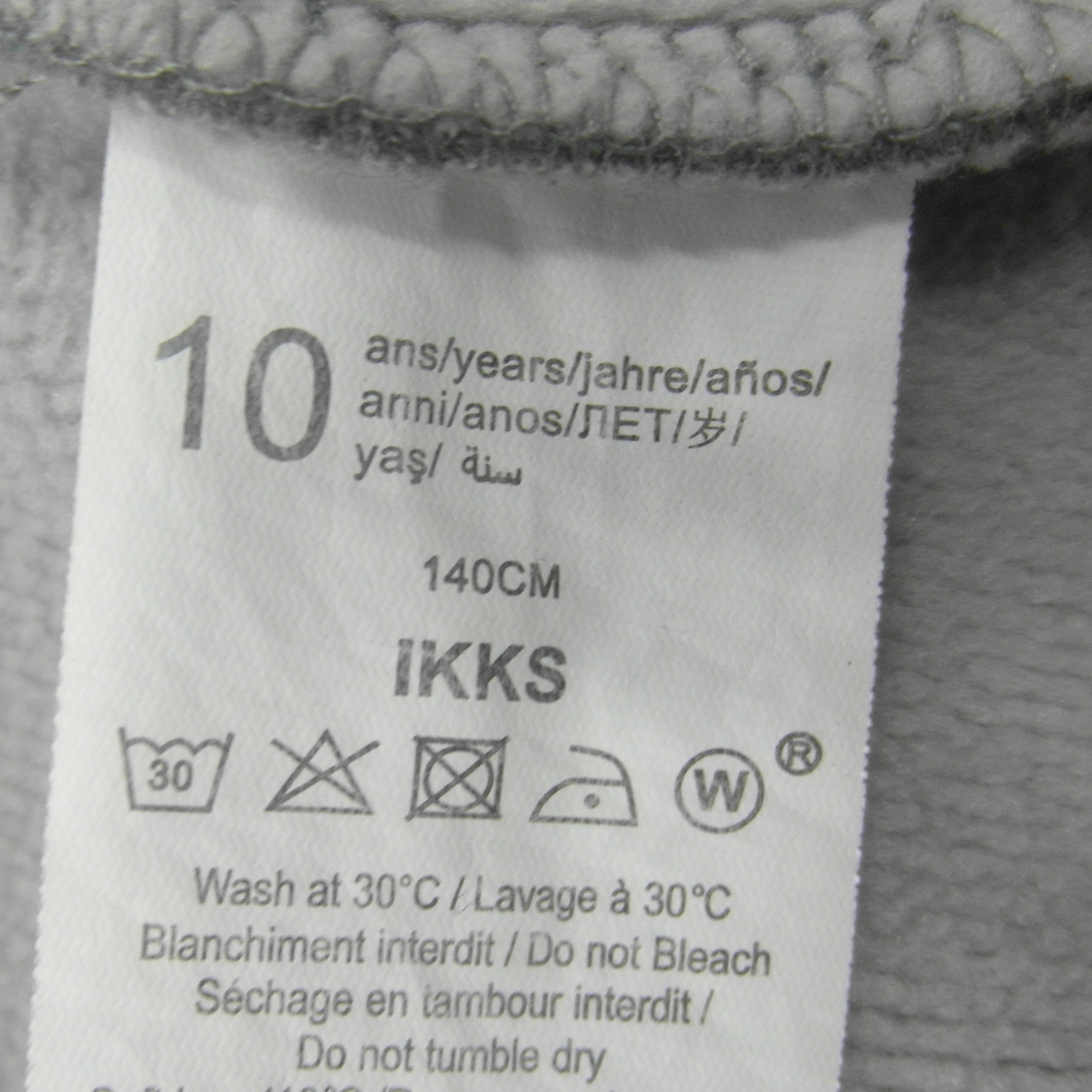 Veste polaires grise IKKS taille 10 ans - Photo 5