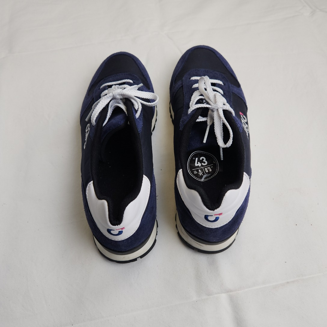 Odigo – baskets bleus en toile homme – pointure 43 Très bon état - Vue 8 - 