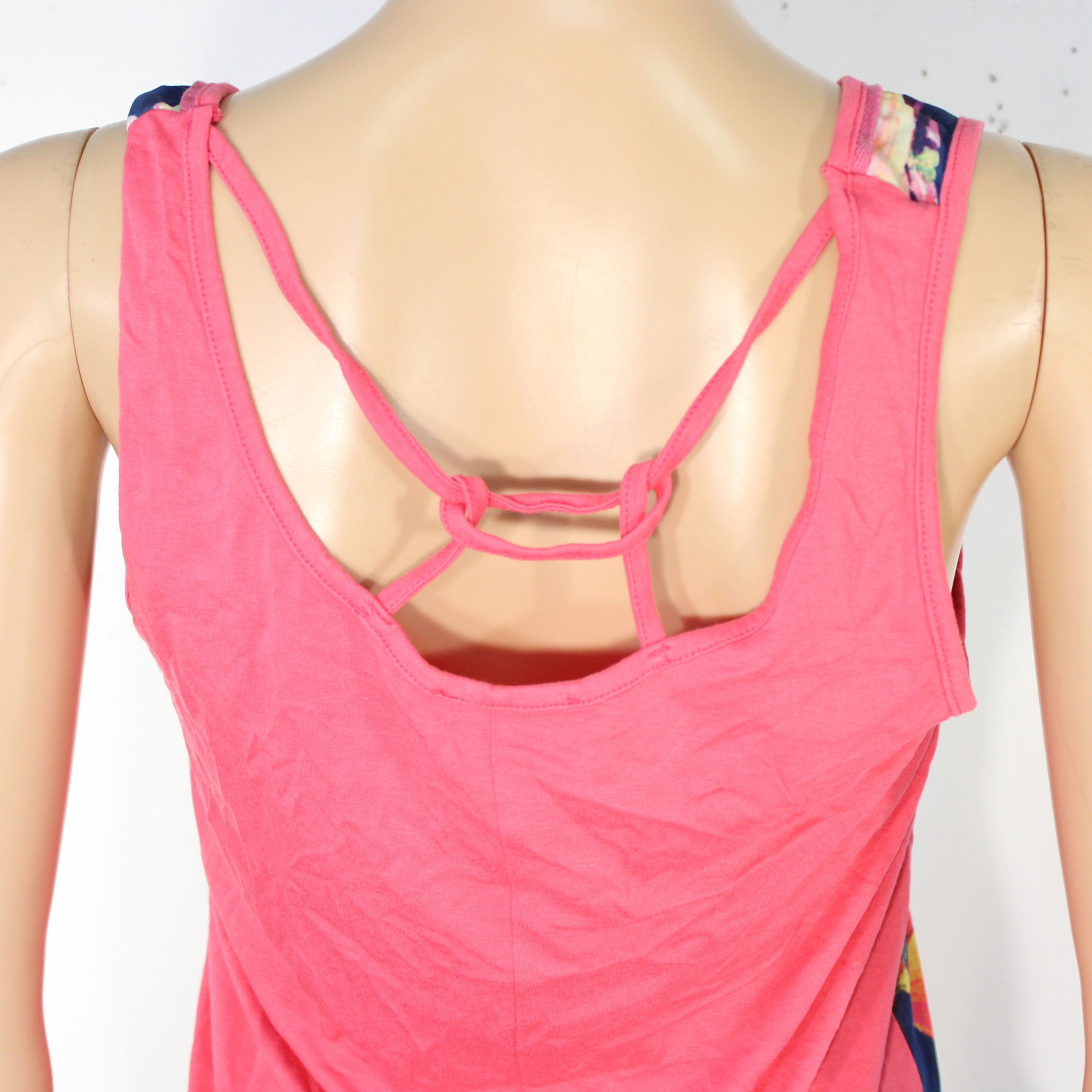 Débardeur Femme Rose Tropical CACHE CACHE Taille Estimée M - Photo 3