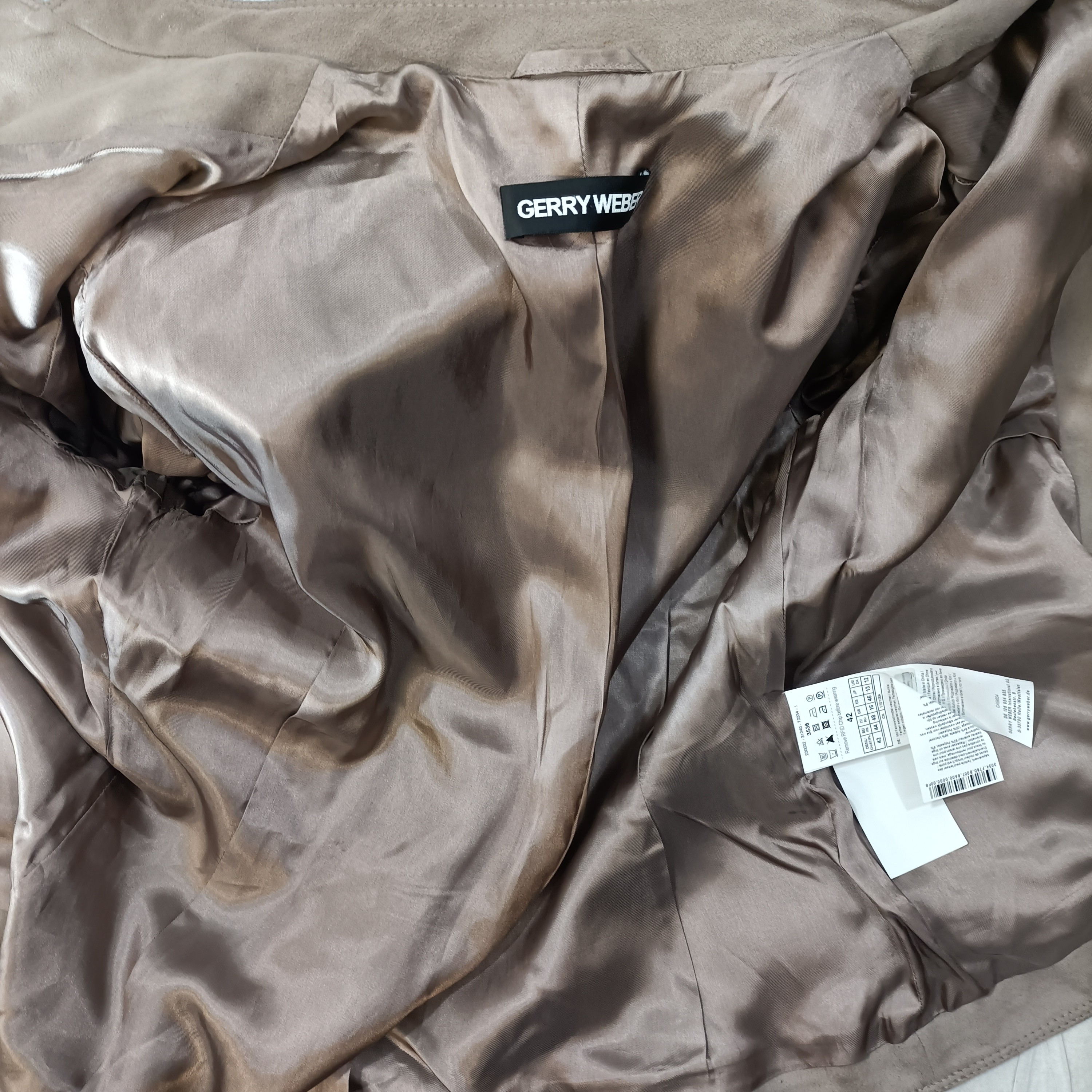 Veste aspect velours - Gerry Weber - Taille 44 - Photo 8
