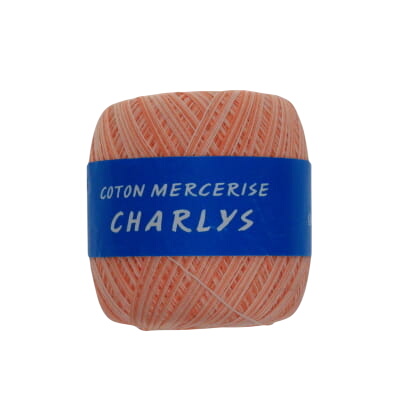 Pelote orange - CHARLYS - 100 g - Photo 0