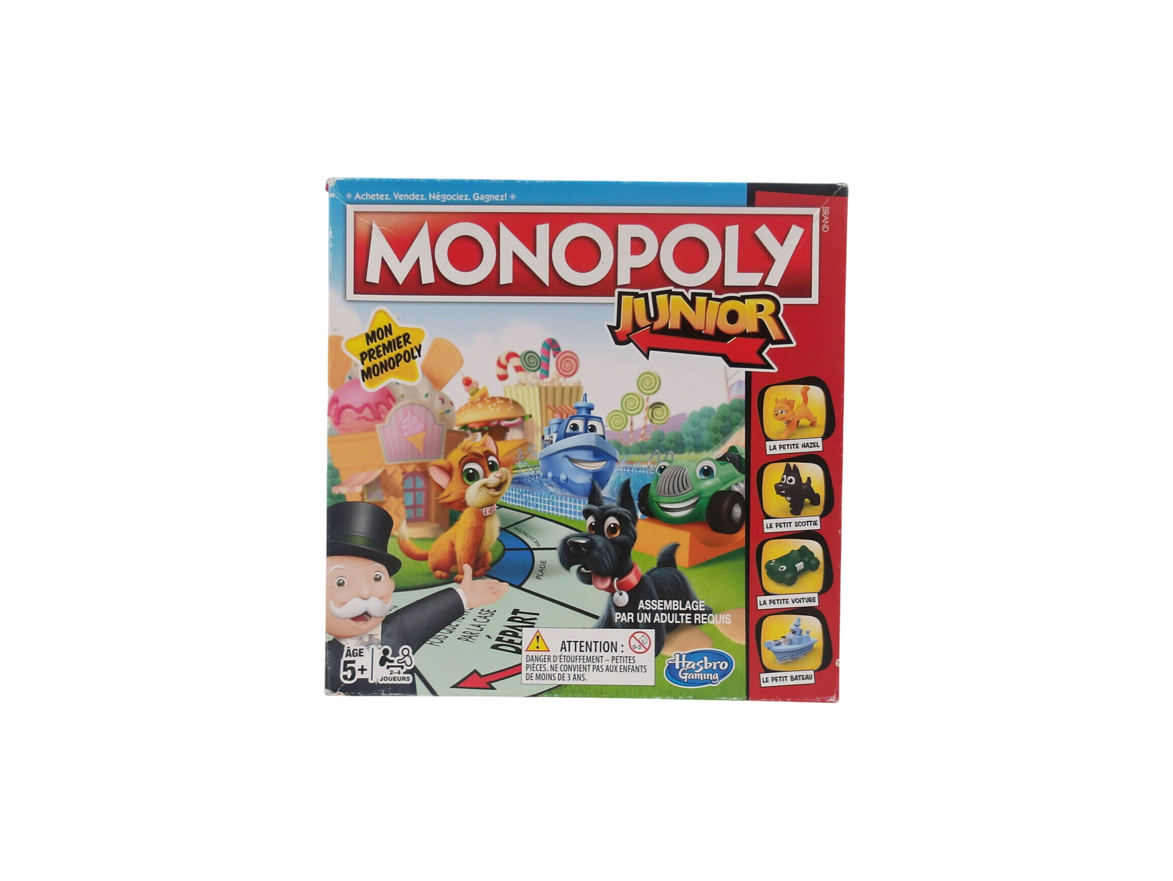 Monopoly Junior- Édition 2016 Très bon état -  reconditionné disponible sur Label Emmaüs