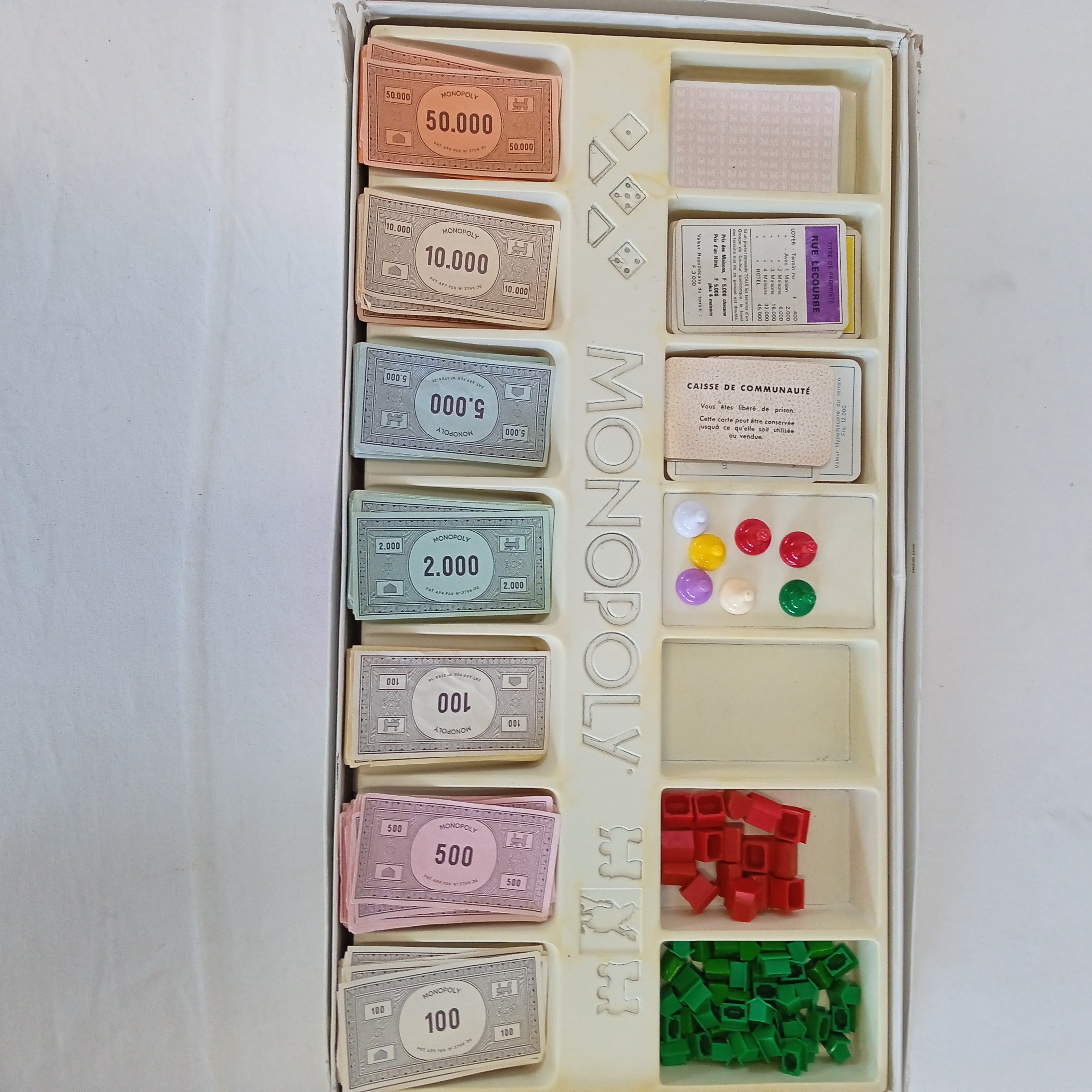 Monopoly Miro-Meccano Vintage – Complet – Édition Francs // État correct - Vue 8 - 
