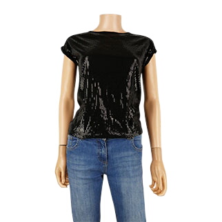 T-shirt  paillettes - Taille XS - in extenso - Modalova