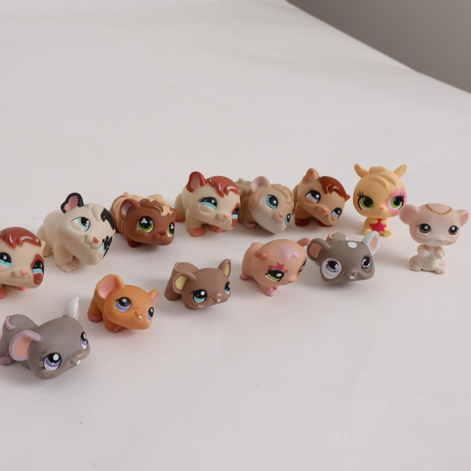 Lot de 14 figurines rongeurs Hasbro LPS Pet Shop Bon état - Vue 3 - 