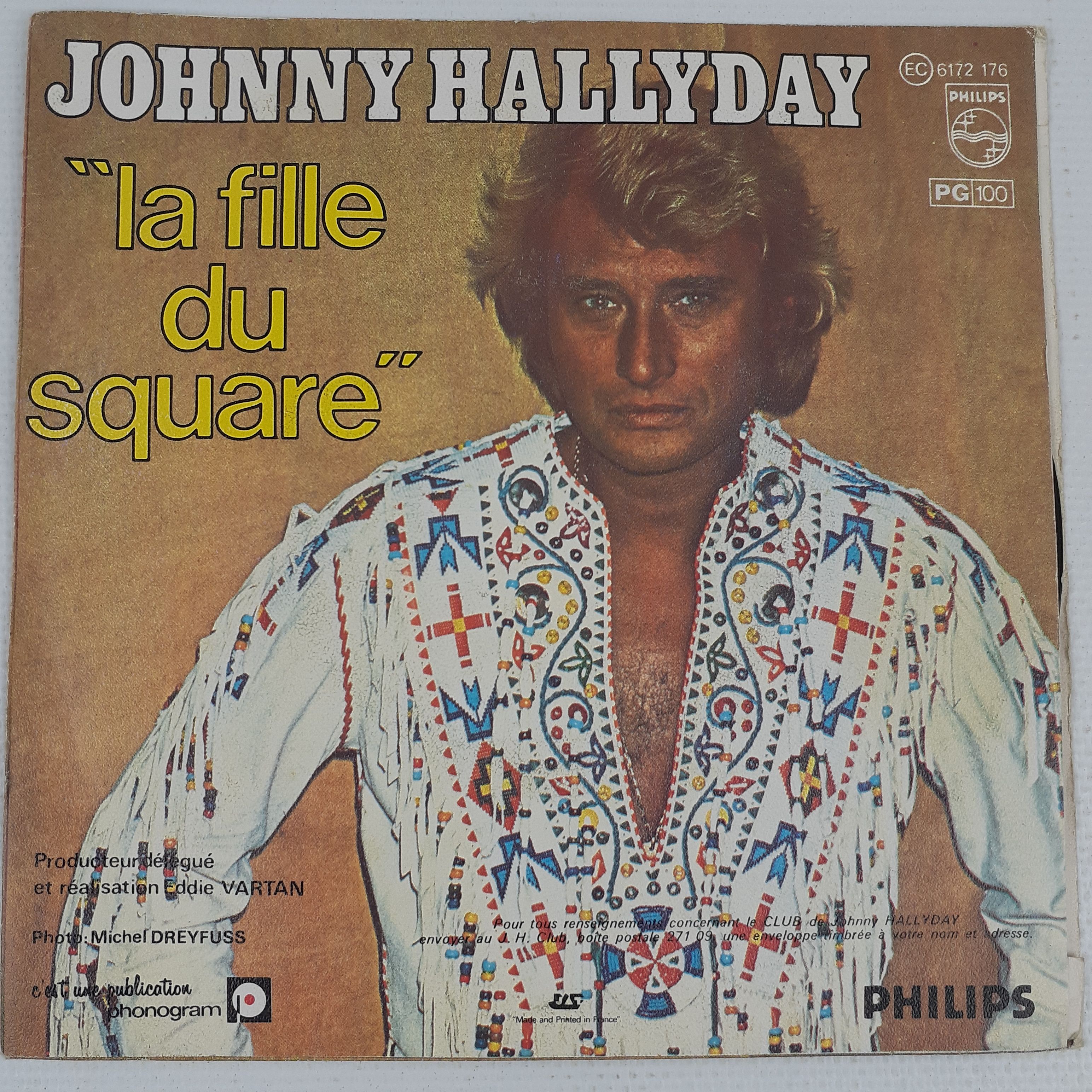 Johnny Hallyday - Revoilà Ma Solitude -1978 Très bon état - Vue 4 - 