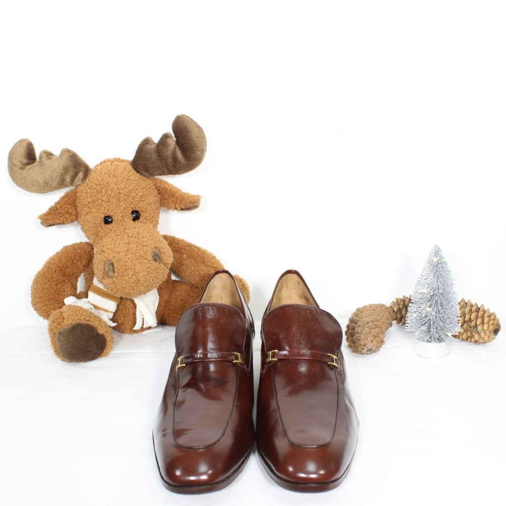 Richelieu Pour Homme Marron HEASTON ROMANS Pointure Estimé 39 Comme neuf - Vue 3 - 