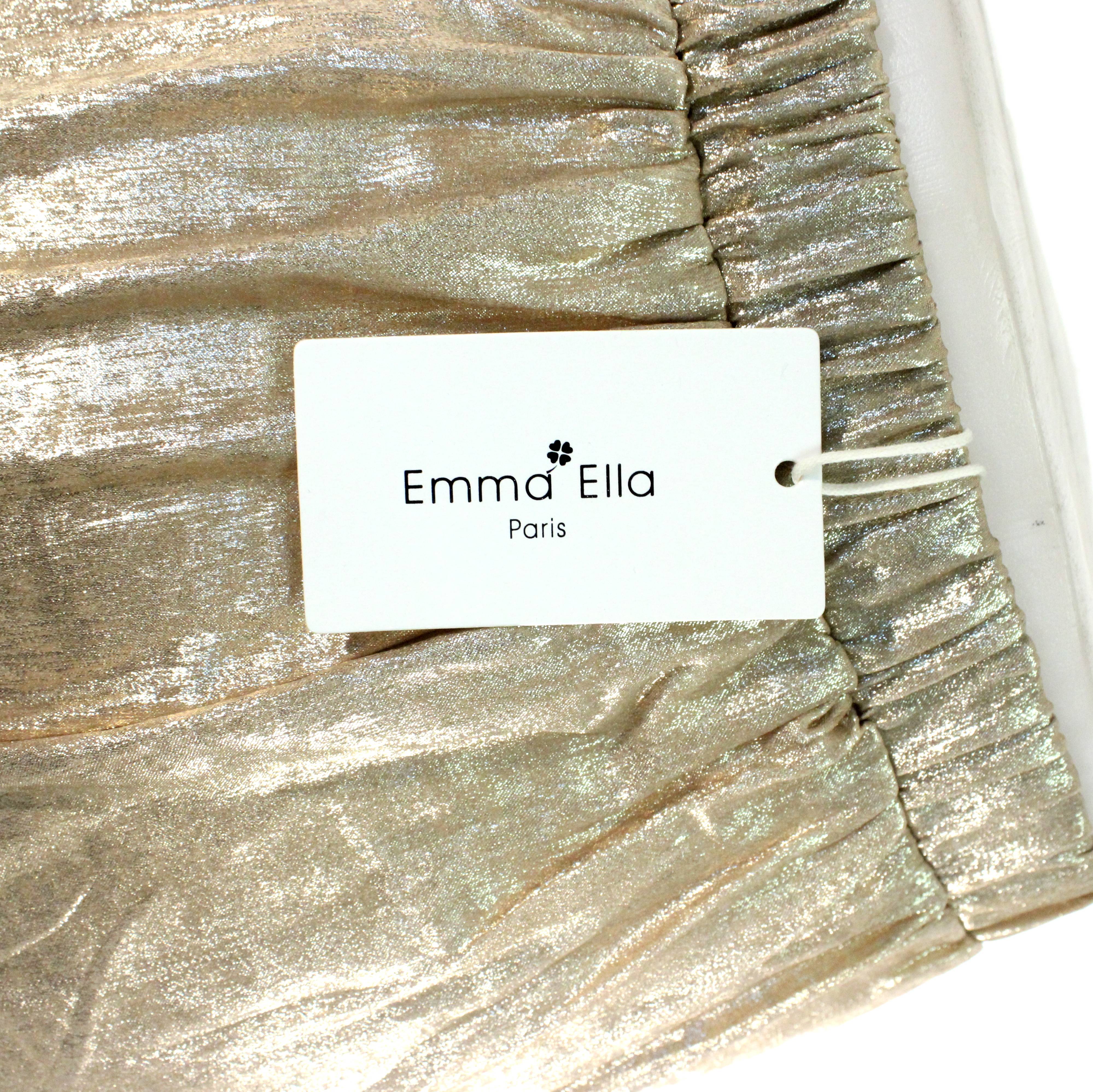 Pantalon Femme Doré EMMA ELLA Taille S - Photo 3