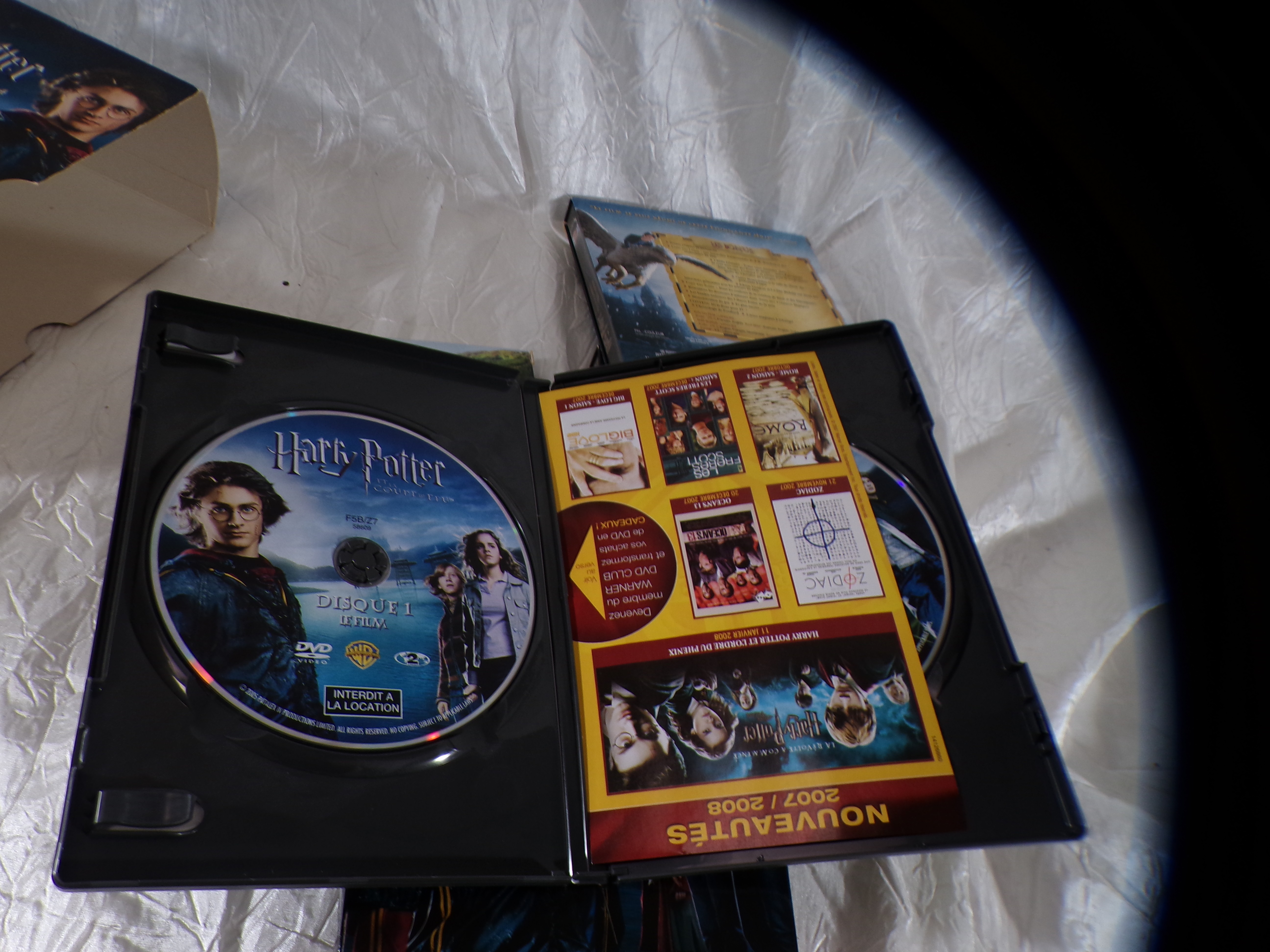 Voir photo 4 de DVD Harry Potter (Années 1-4) DVD Harry Potter (Années 1-4) - Vue 4 -