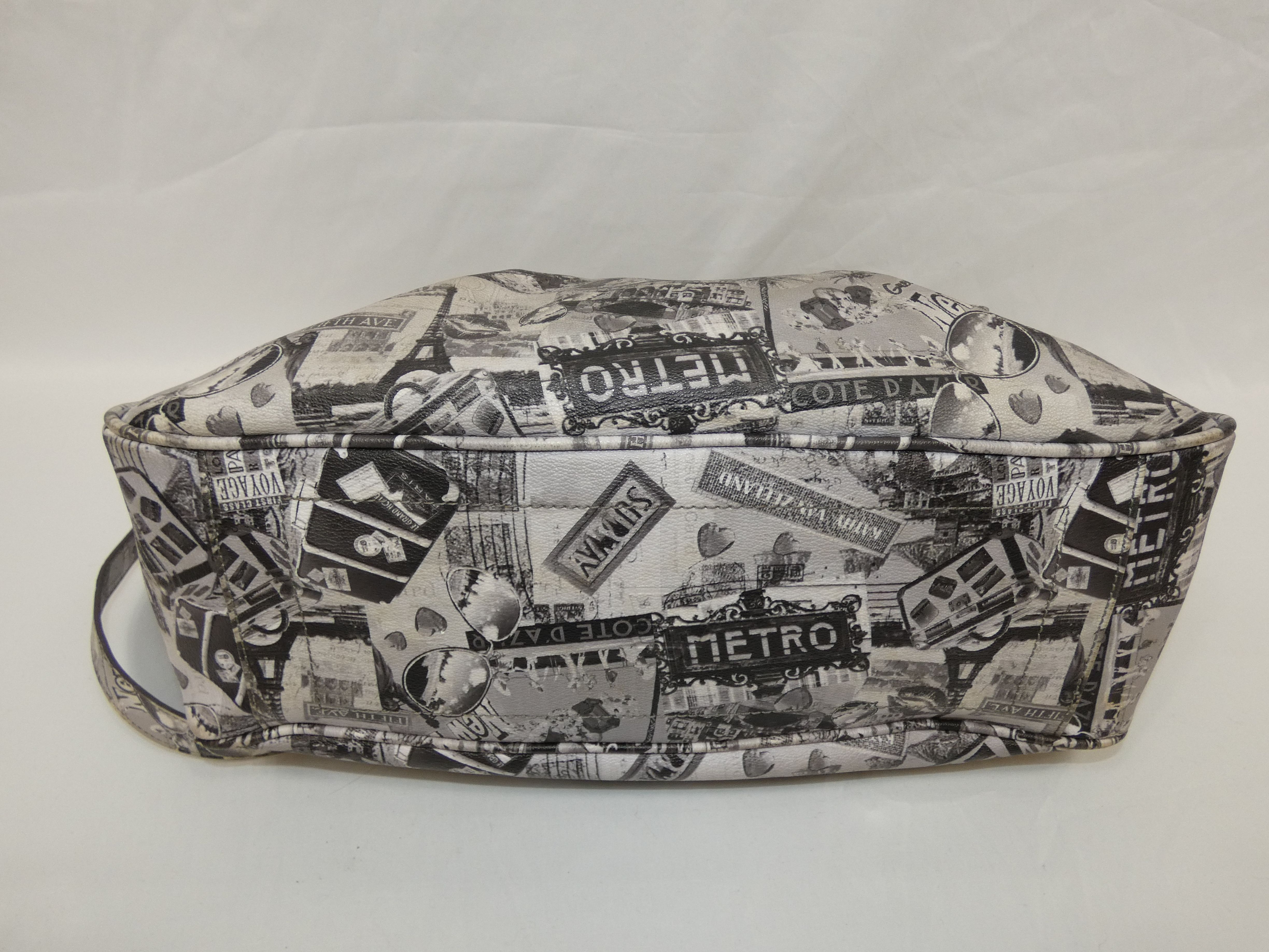 Sac à main à bandoulière en synthétique de marque KATHY VAN ZEELAND New York  - Vue 8 - 