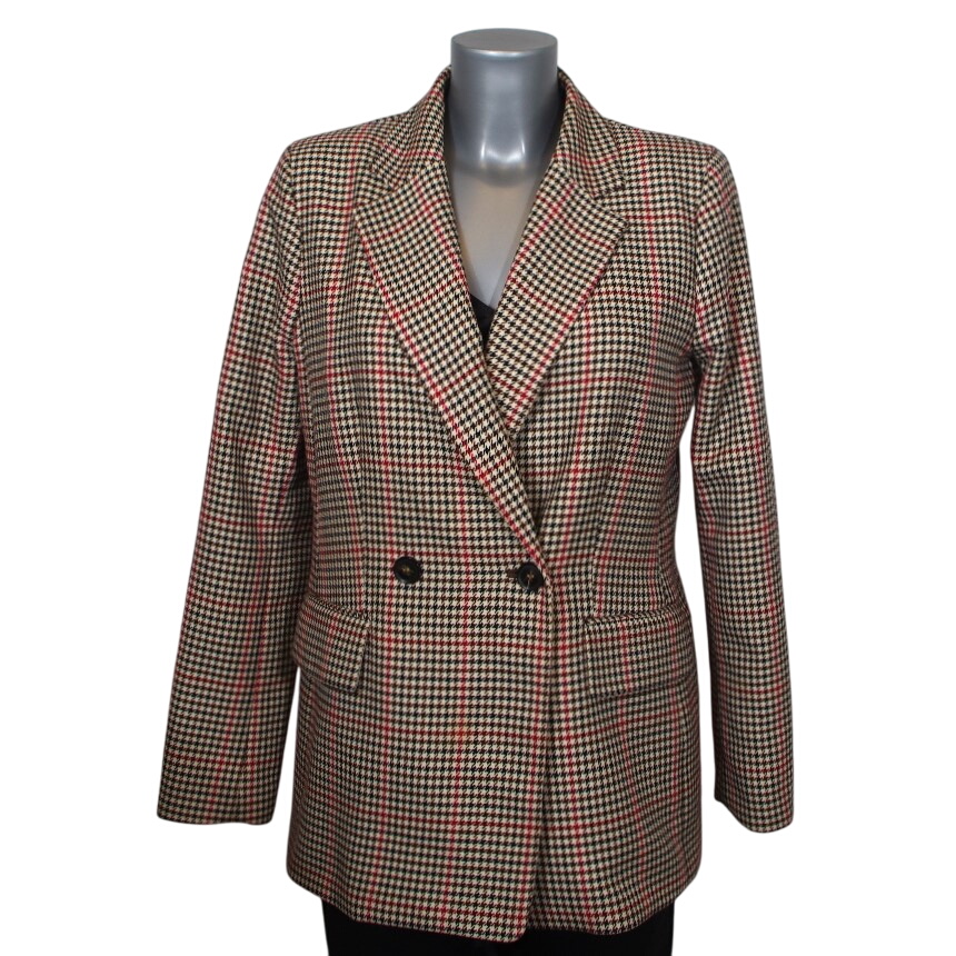Blazer Motif Pied-de-poule Taille 38  - H&M - Modalova