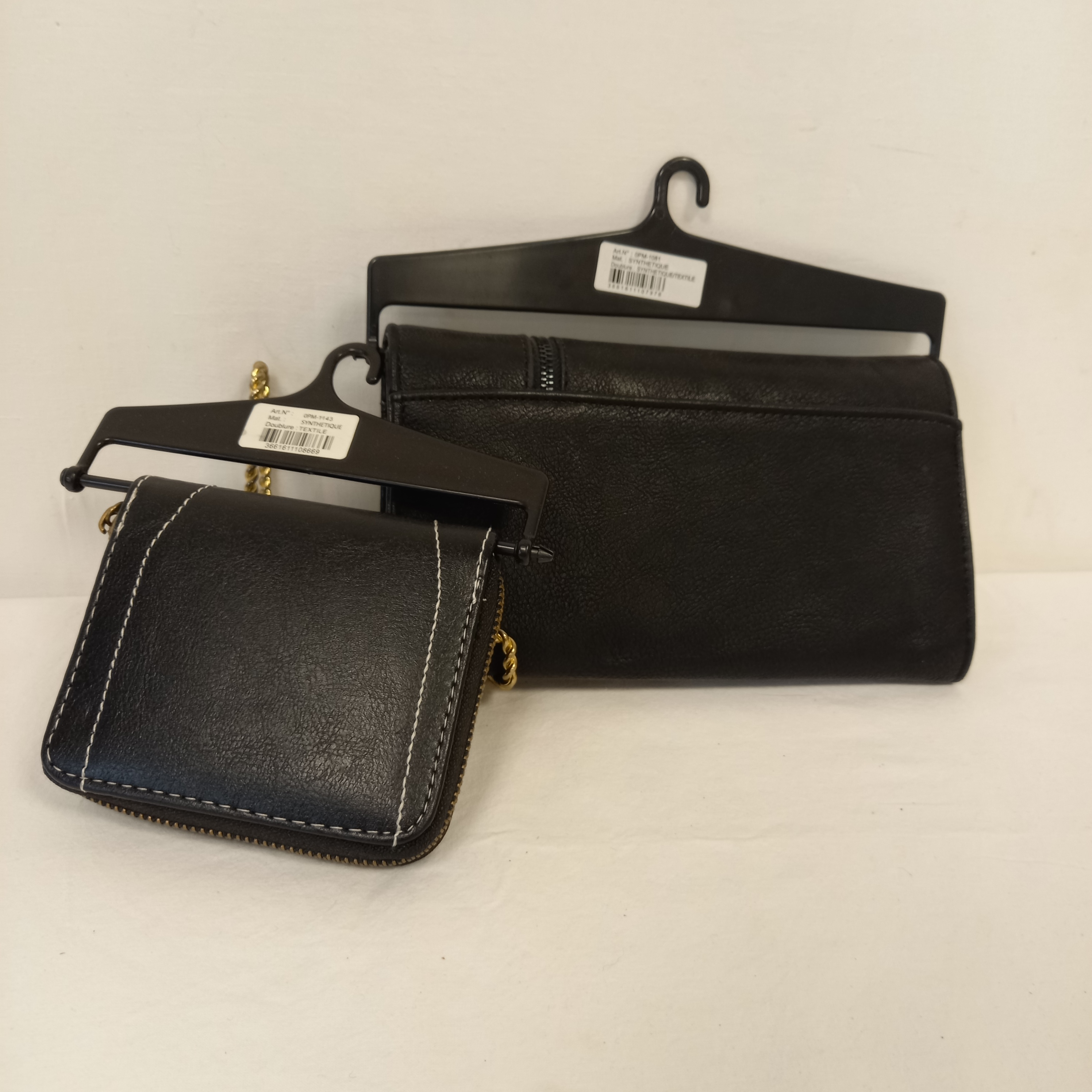 Lot de 2 Porte feuilles Kinston couleur noir  Comme neuf - Vue 2 - 