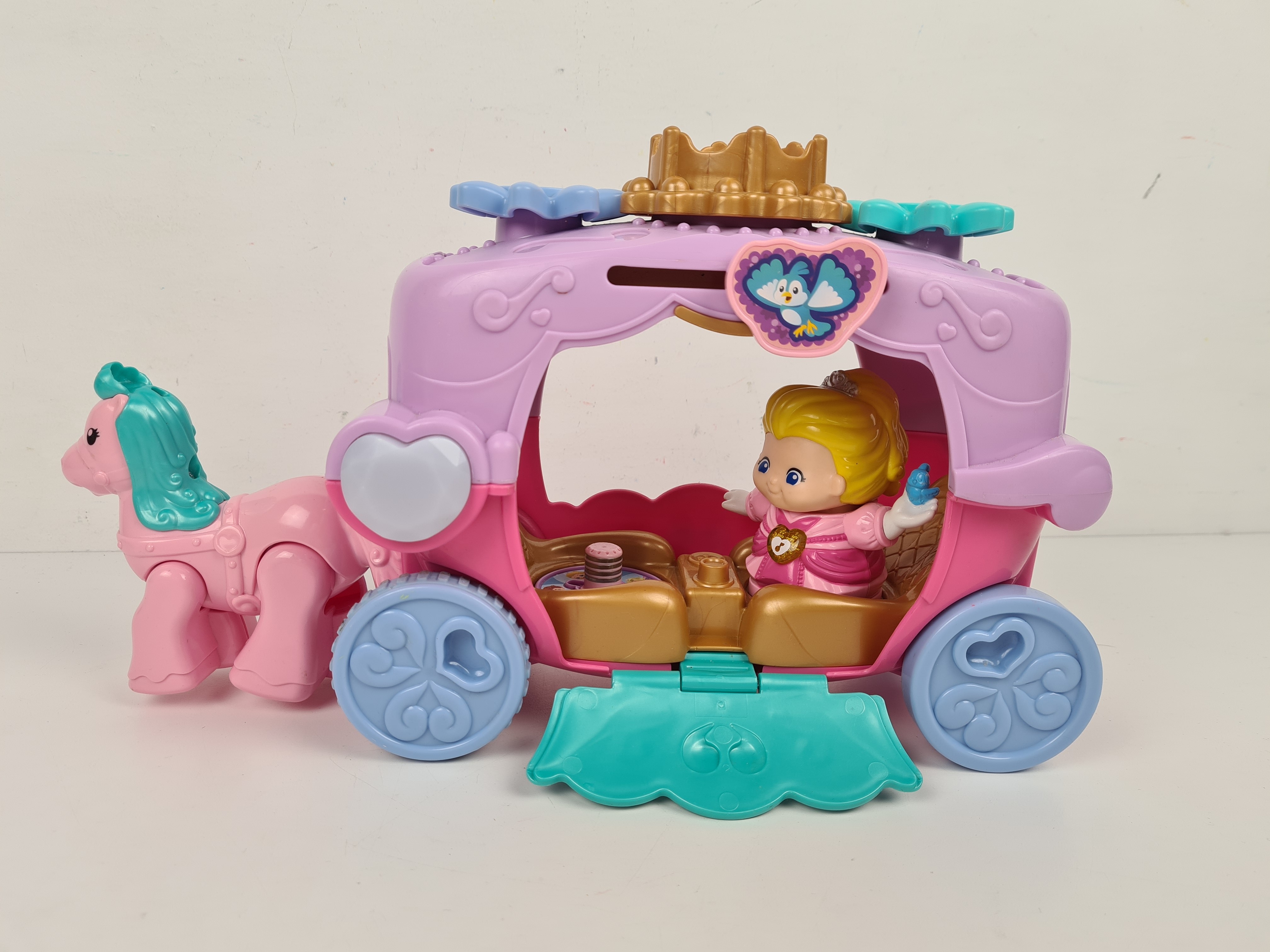 Figurine - Carrosse magique et princesse Inés - Tut Tut Copains - Vtech - 35 cm - Photo 1
