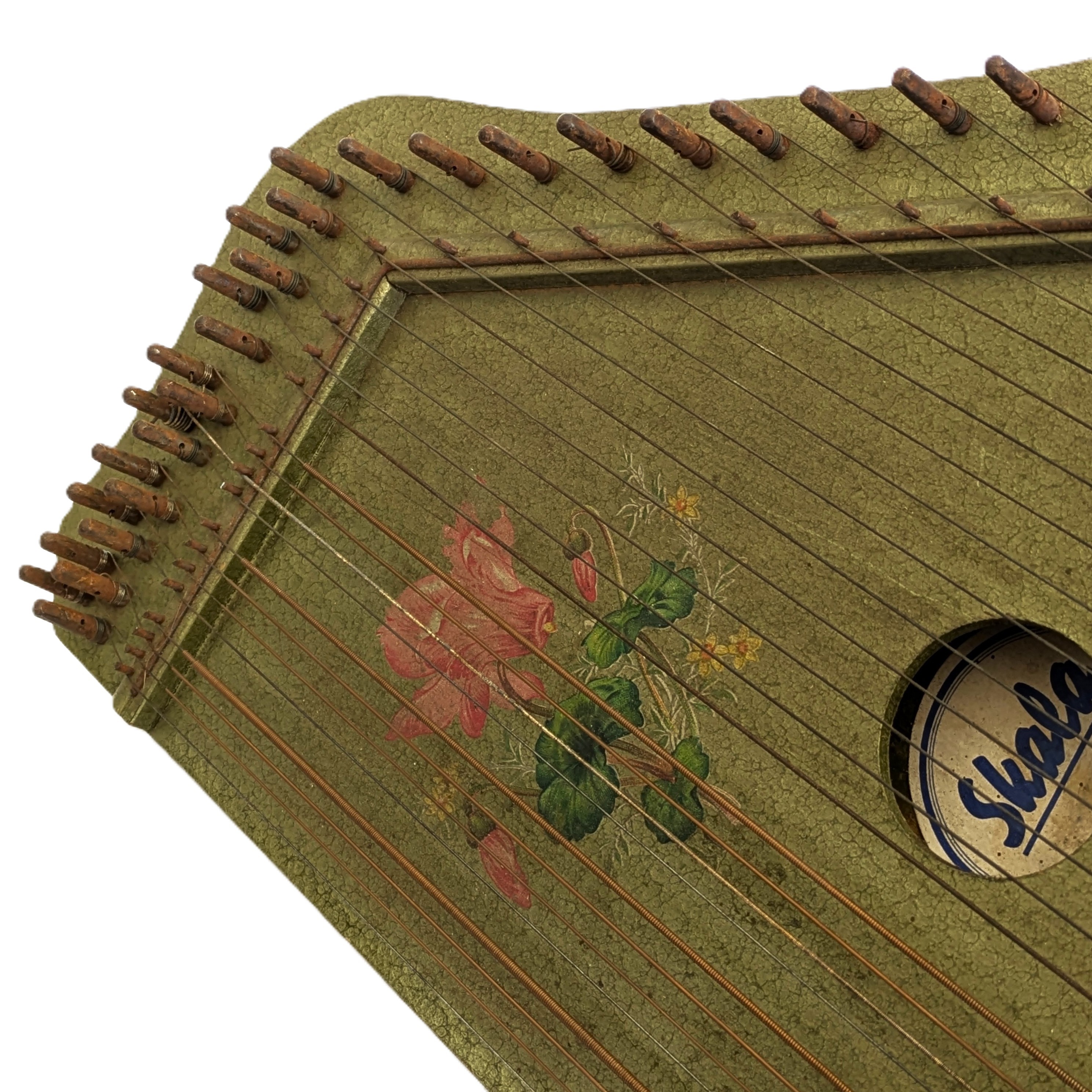 Voir photo 2 de Cithare vintage SKALA - Made in Germany - Instrument ancien. Cithare vintage SKALA - Made in Germany - Instrument ancien. Bon état - Vue 2 -