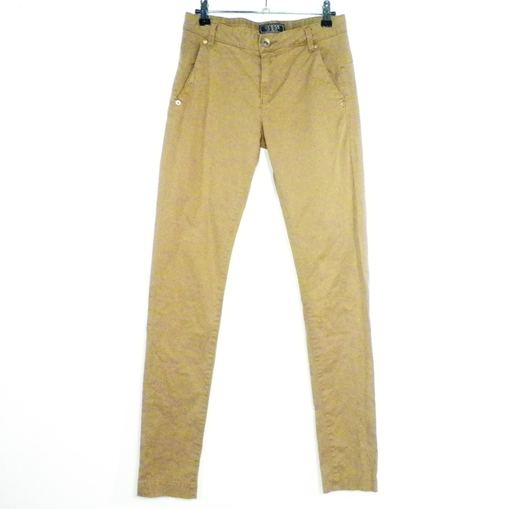 Pantalon Femme Camel GUESS Taille Estimée 34. Bon état -  reconditionné disponible sur Label Emmaüs