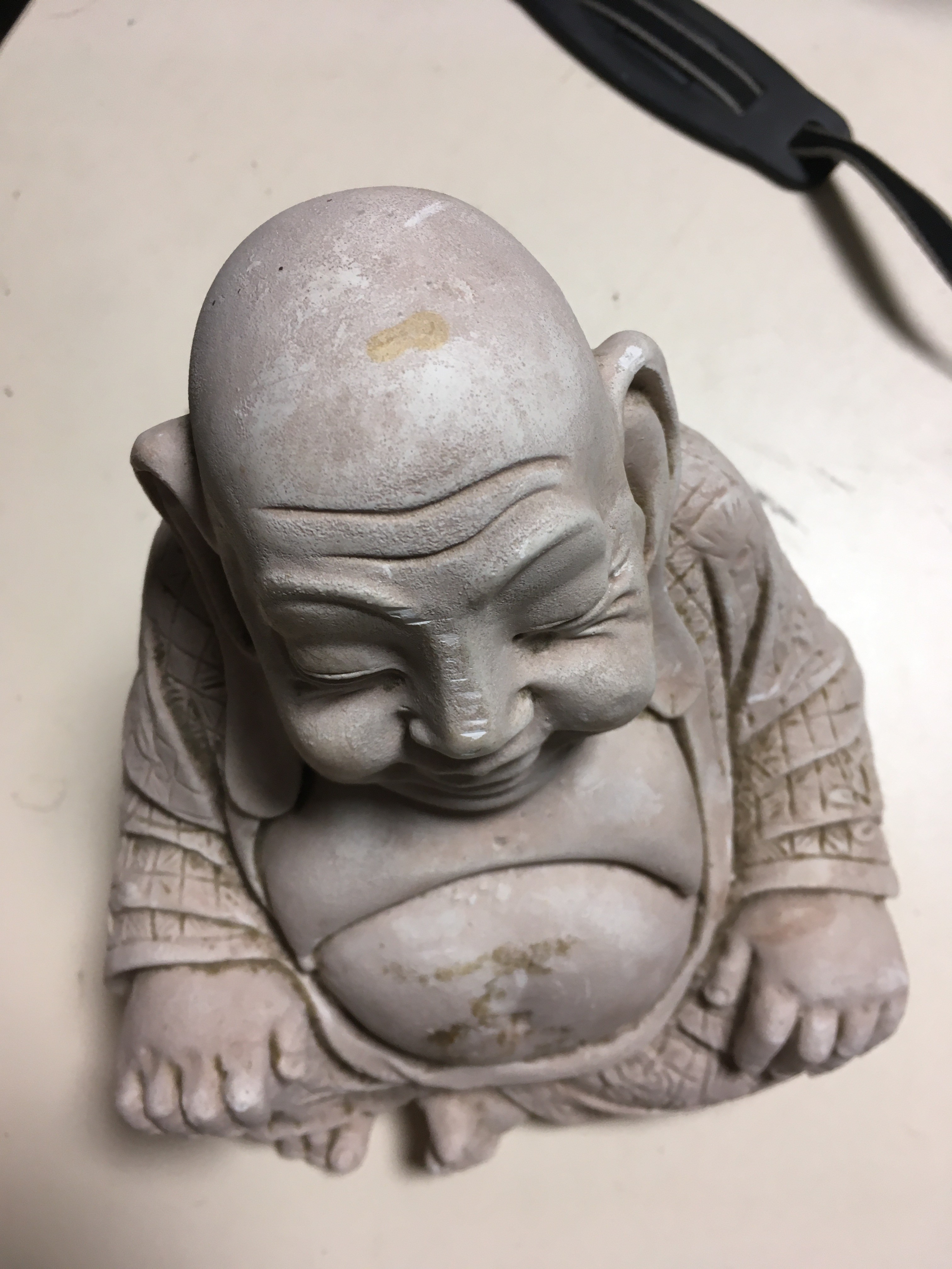 Bouddha en pierre maison du monde - Photo 3