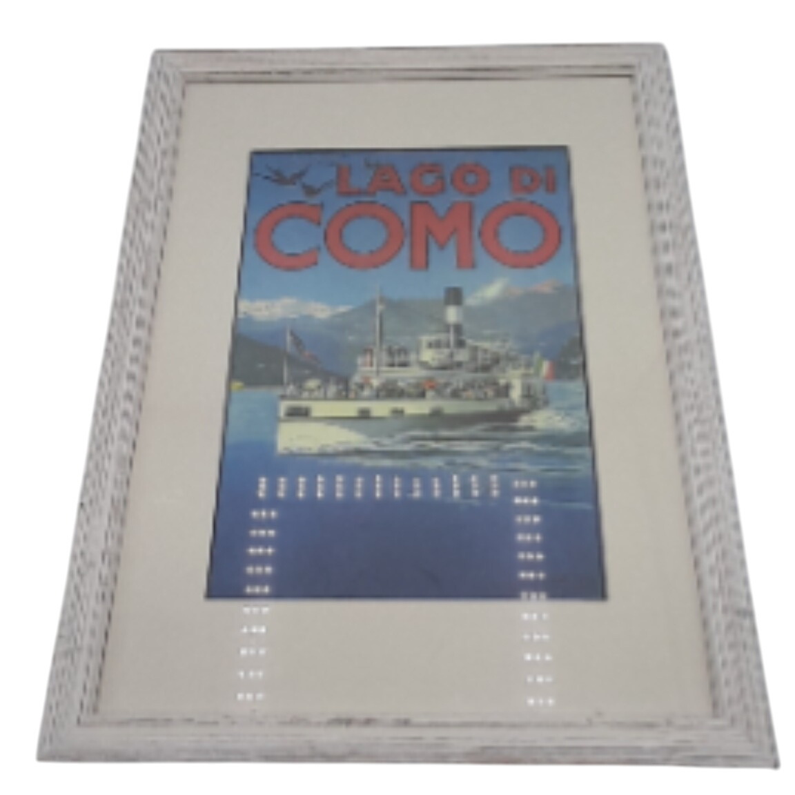 Affiche sur bois 